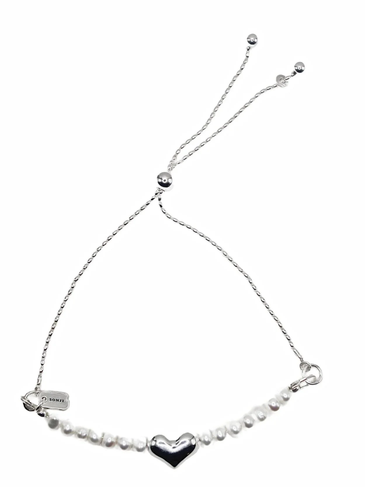 Moonlit Heart Bracelet