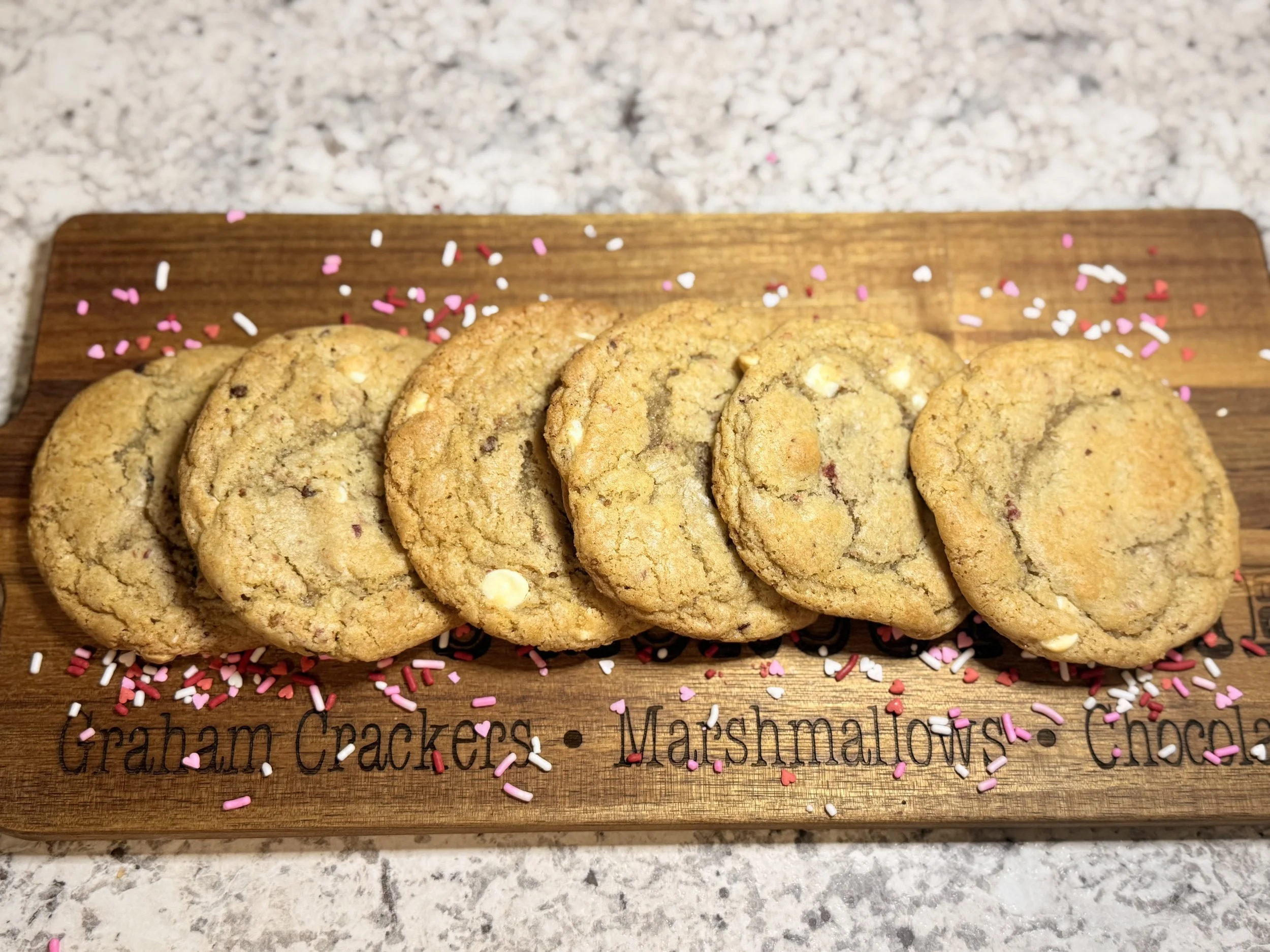 White Macadamia Nut Cookies