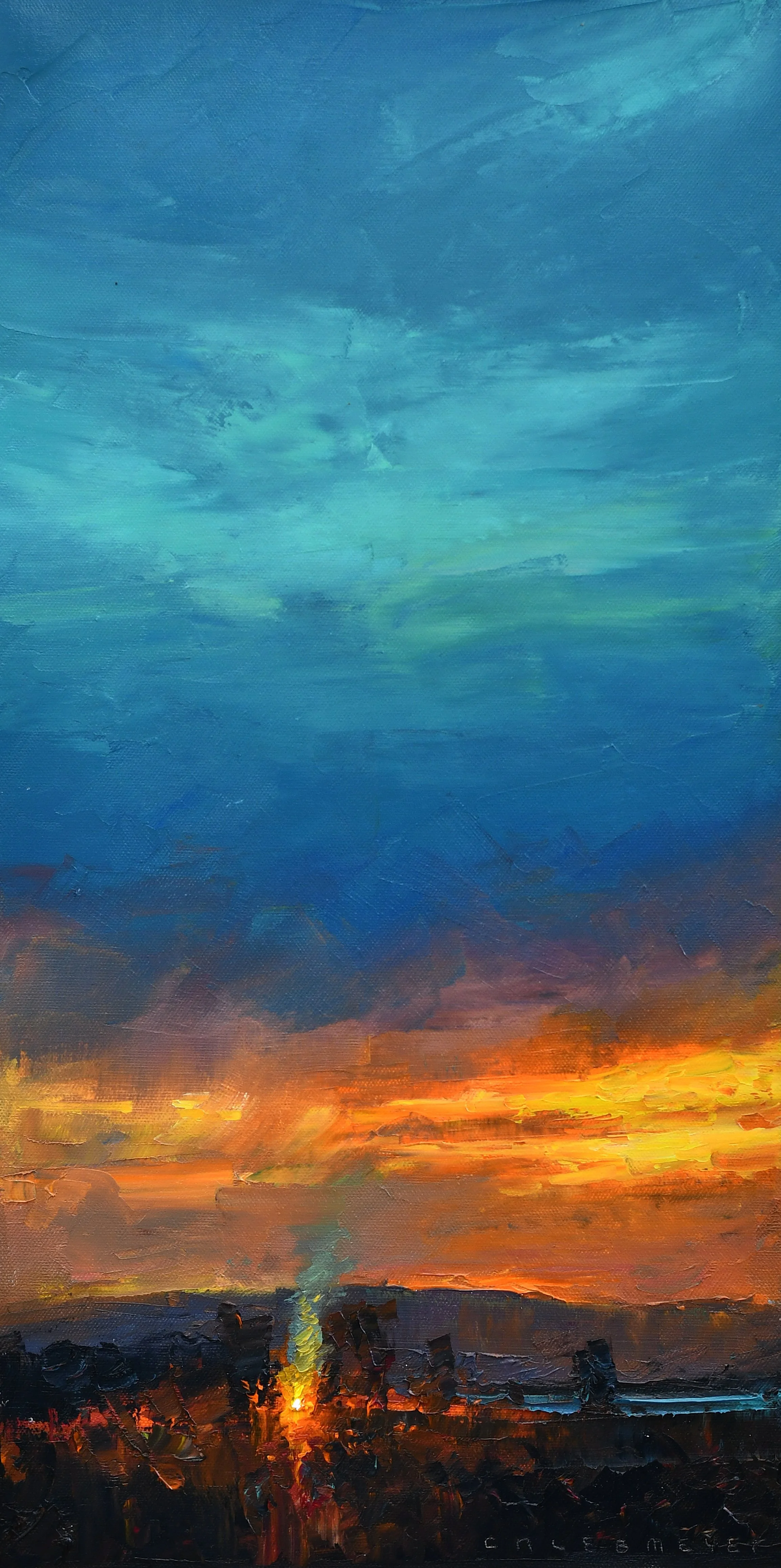 Fire in the Sky 24x12