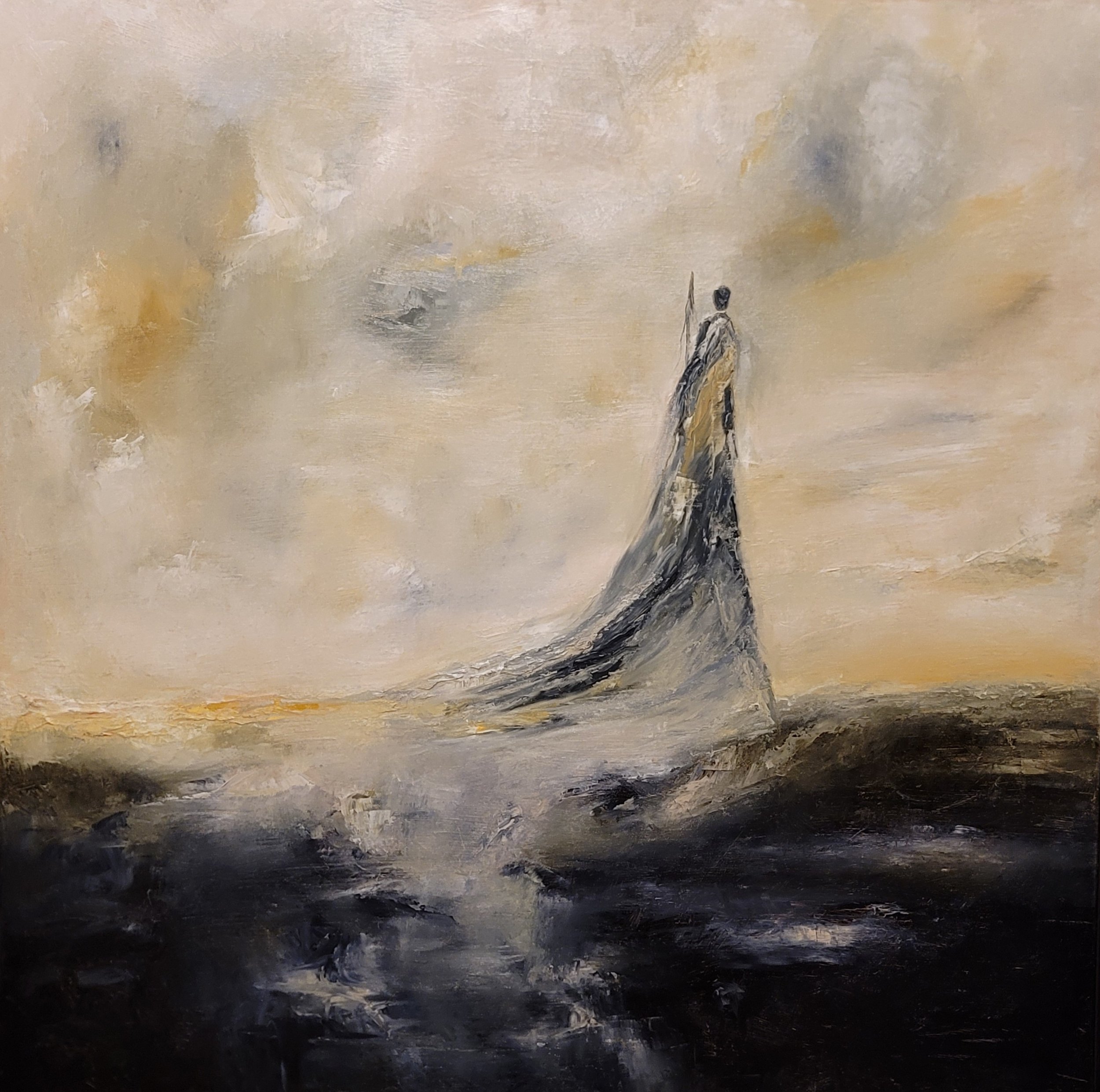 Uncharted Waters 36x36 $5,500