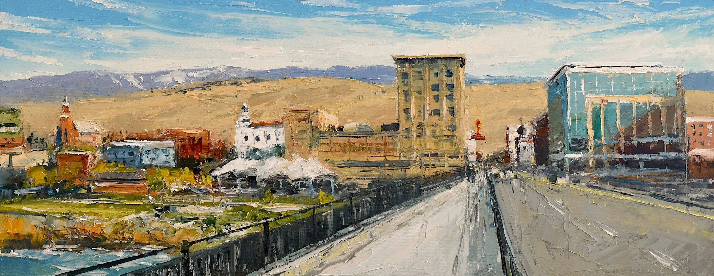 Afternoon in the Zoo 16x40 $3,900