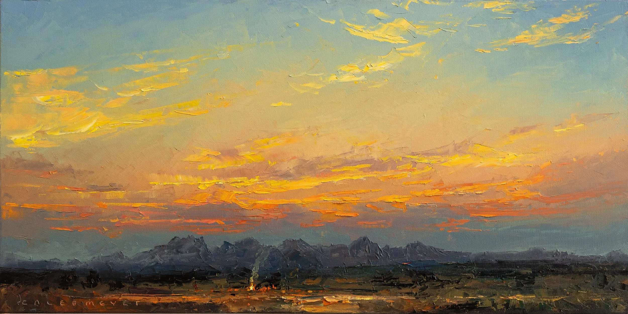 The Stillness of Summer 
15x30 
$2,850
