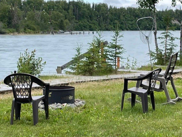 Chairs and Net by the River.jpg
