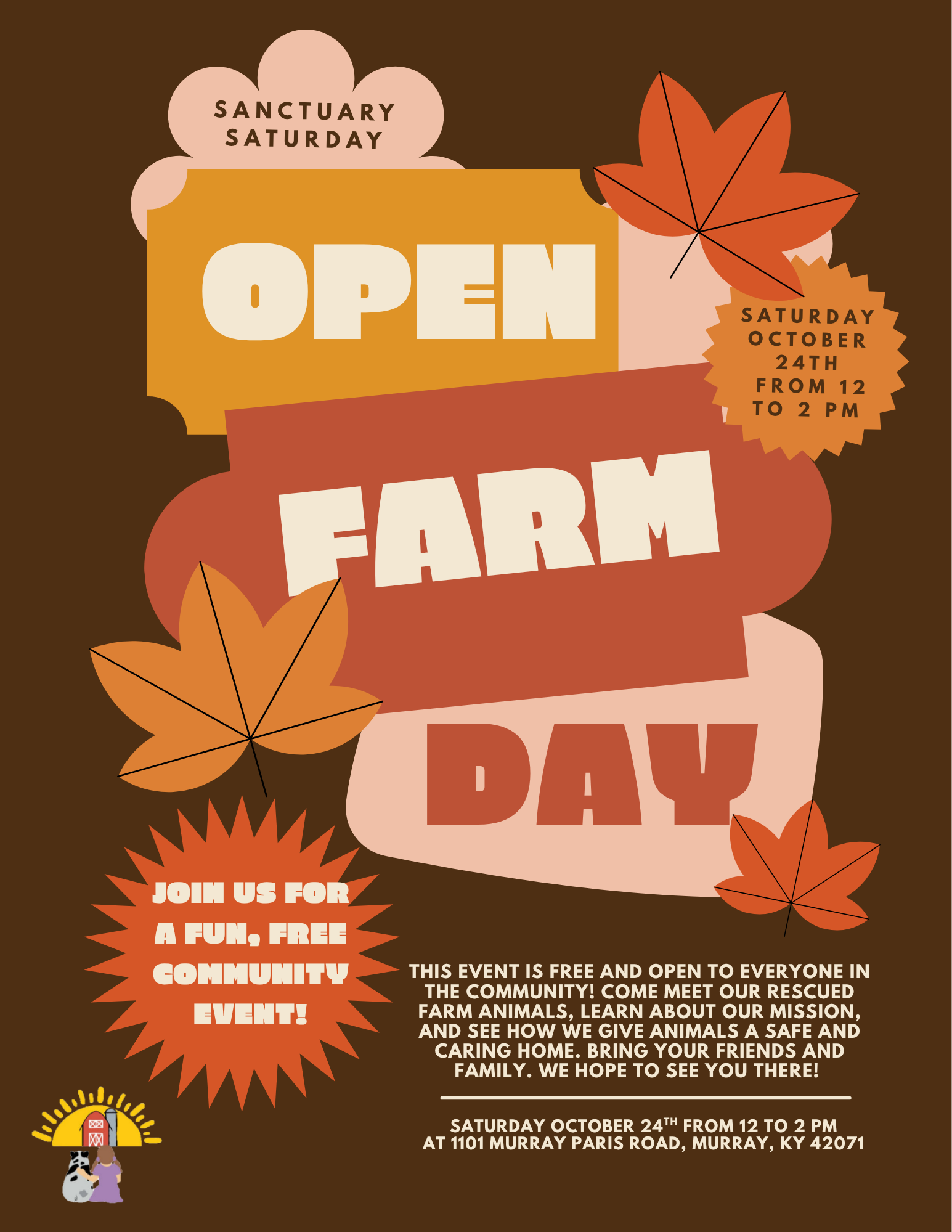 Sanctuary Saturday - Open Farm Day