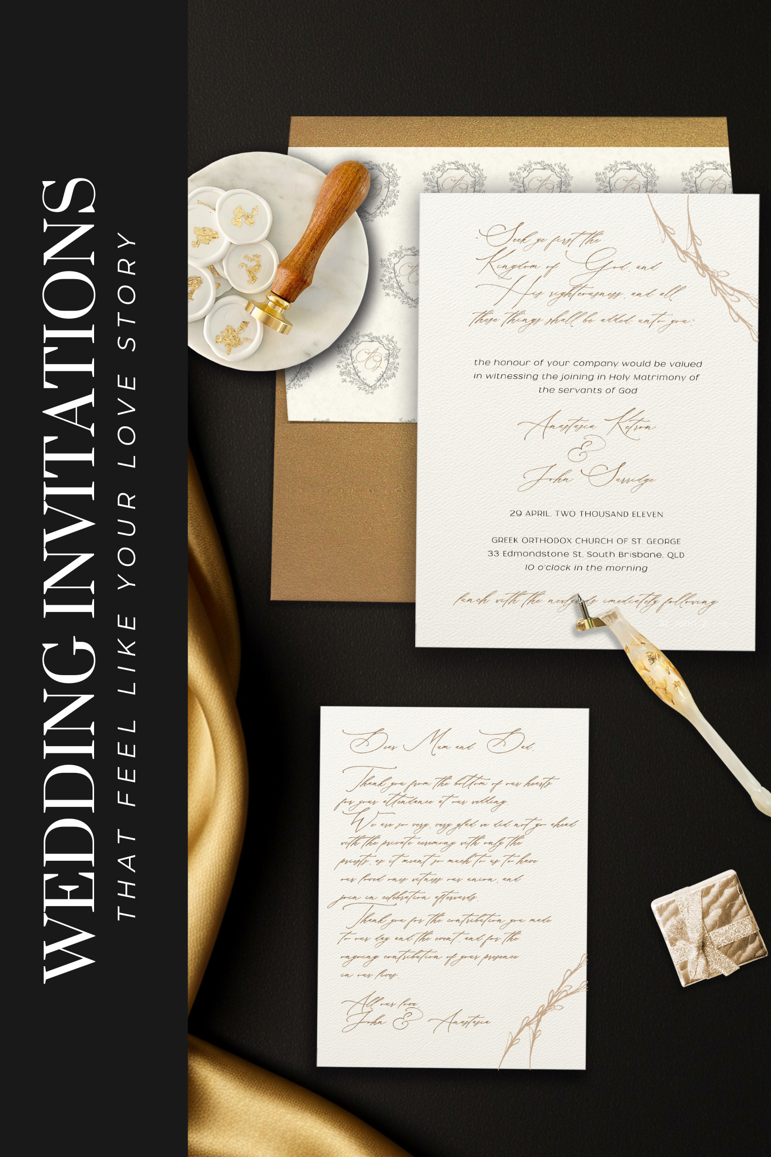 How I Design Wedding Invitations That Feel Like Your Love Story