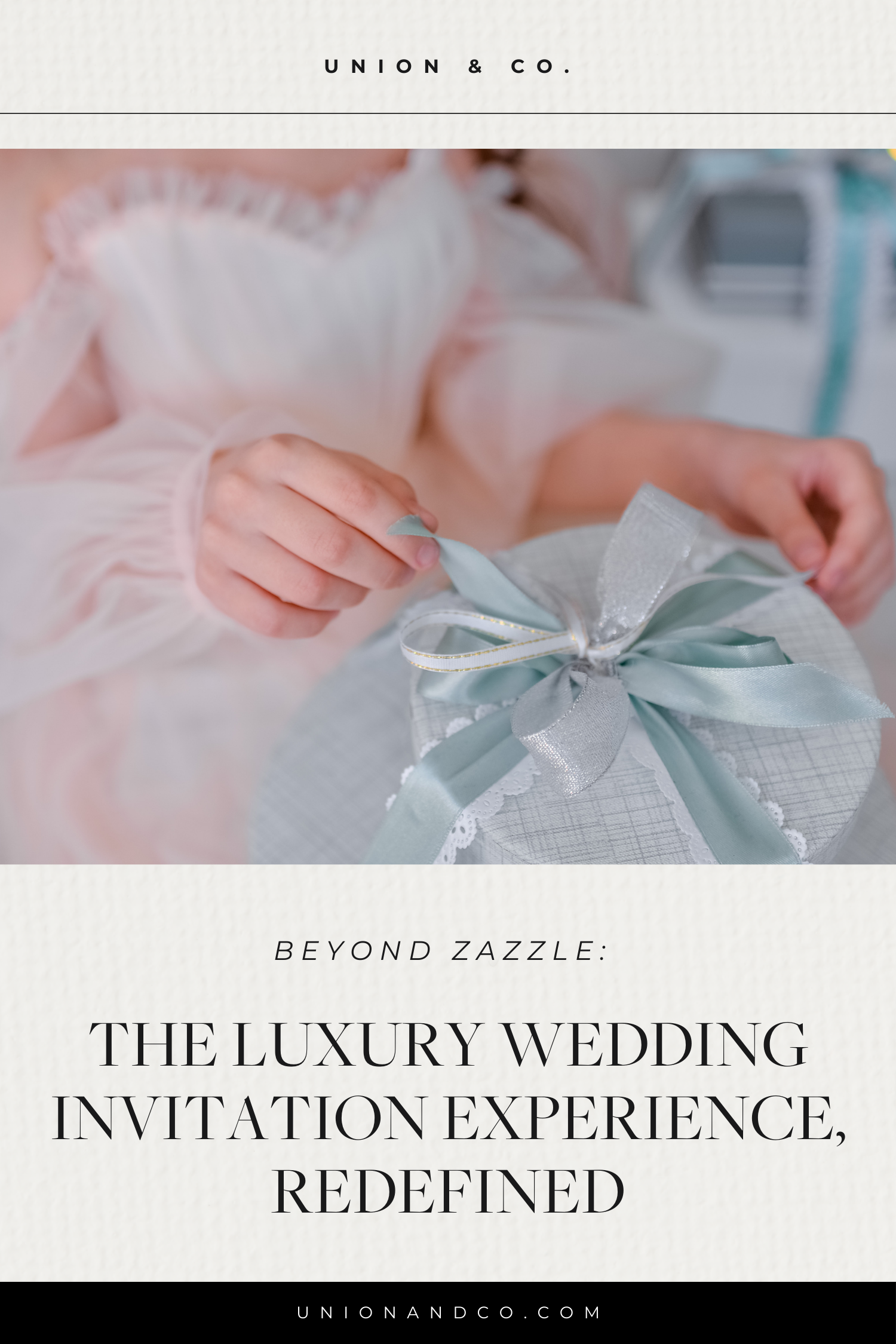 Beyond Zazzle: The Luxury Wedding Invitation Experience, Redefined