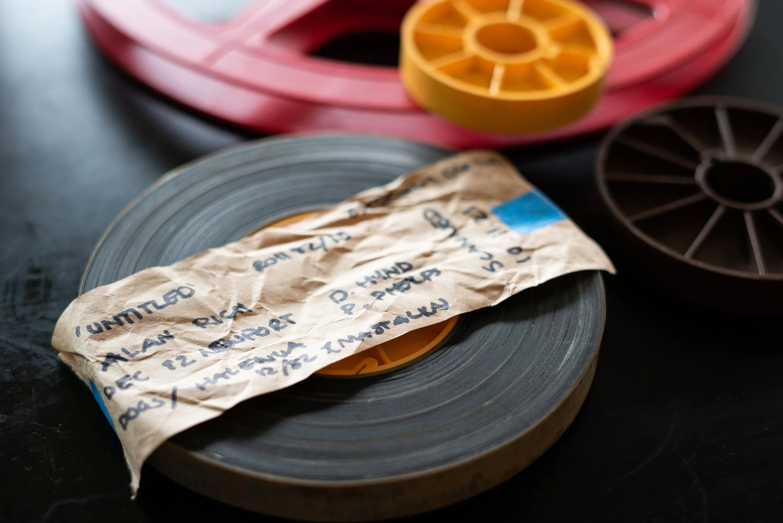 The original 16mm film comes in varied condition - some worse than others!_Credit Ella Burton.jpg