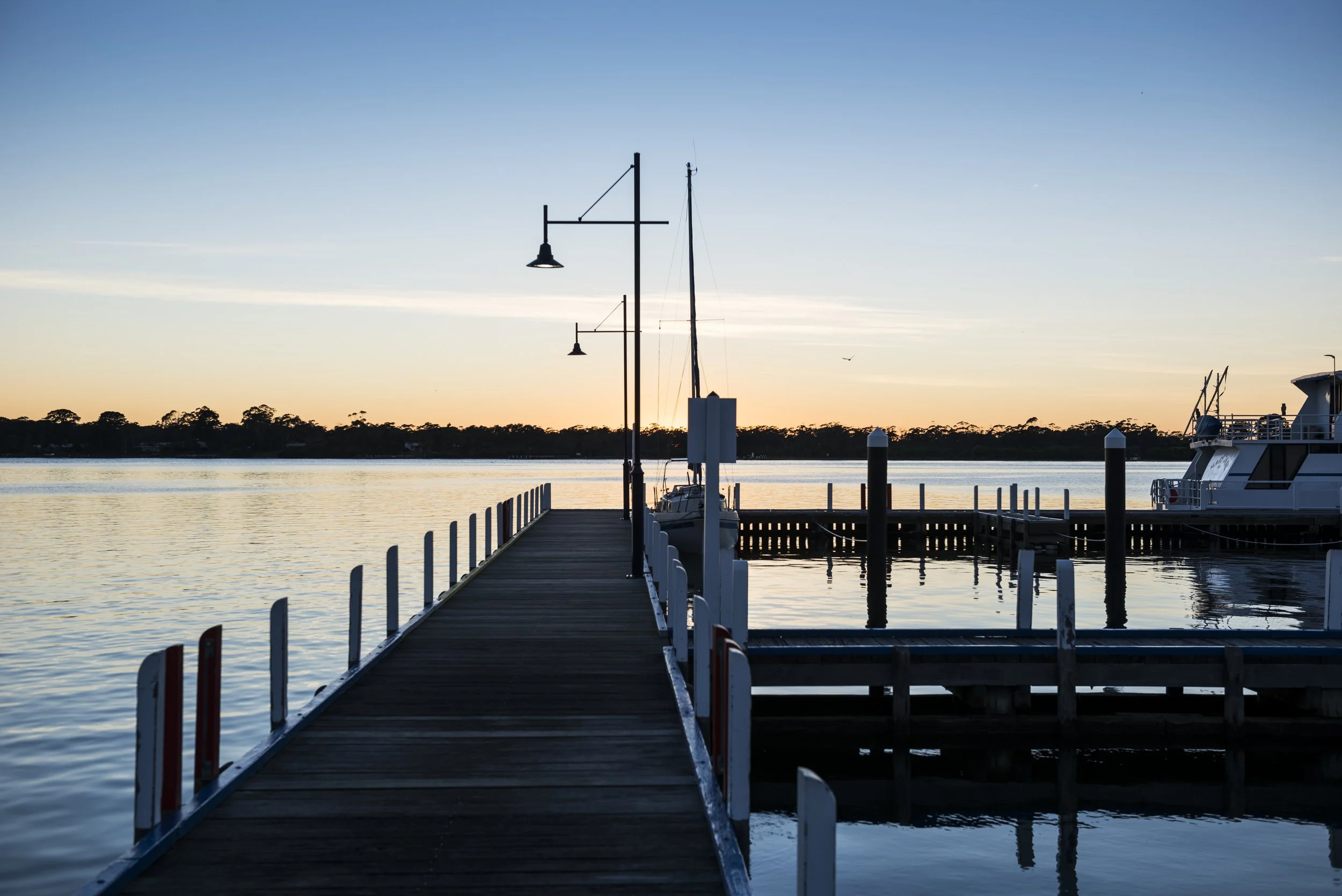 A pier in Metung