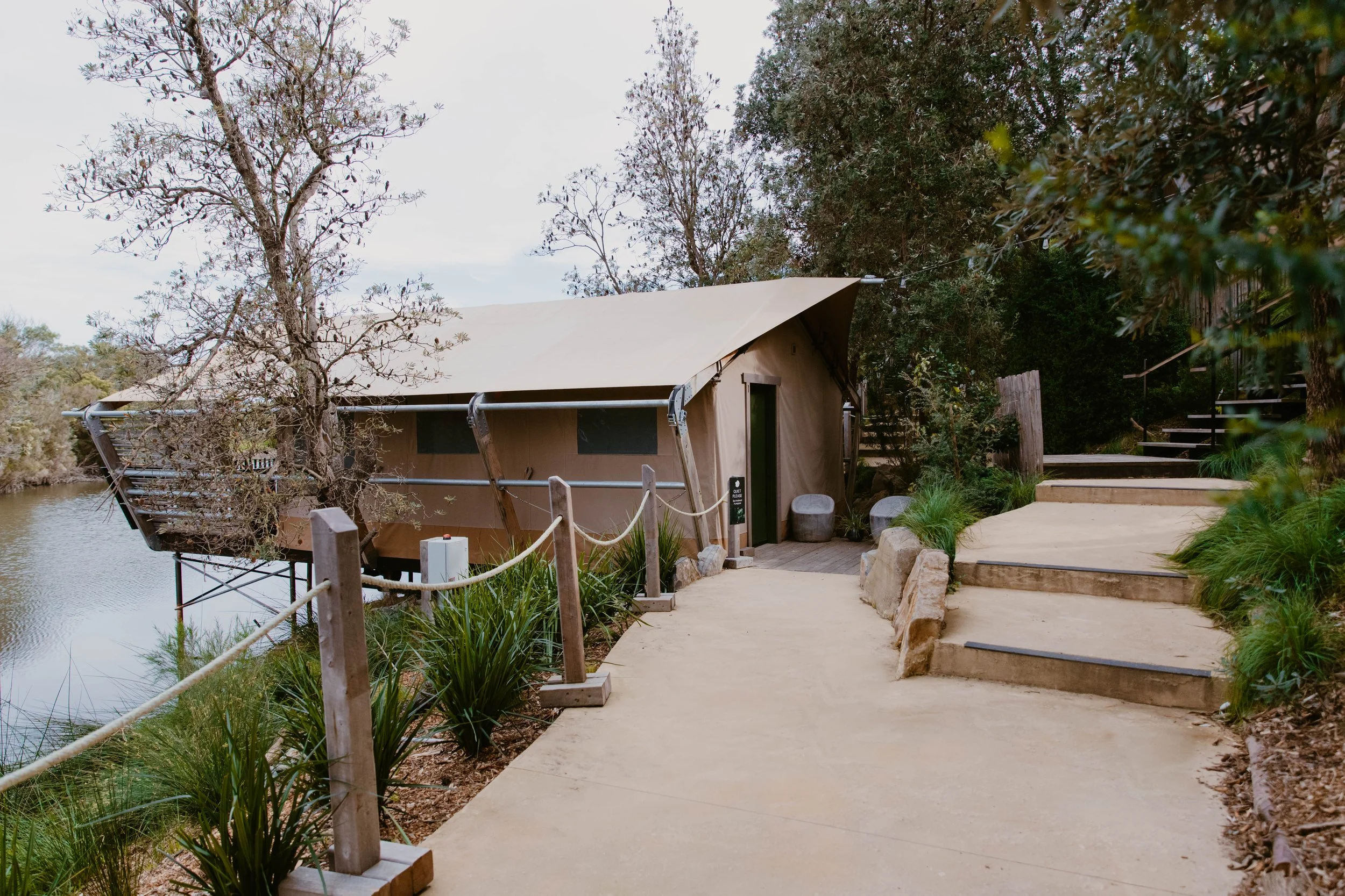 Glamping at Metung Hot Springs | Gippsland Lakes — Metung Hot Springs