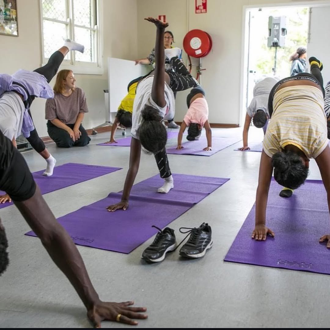 Children's yoga session @ Maribyrnong council
