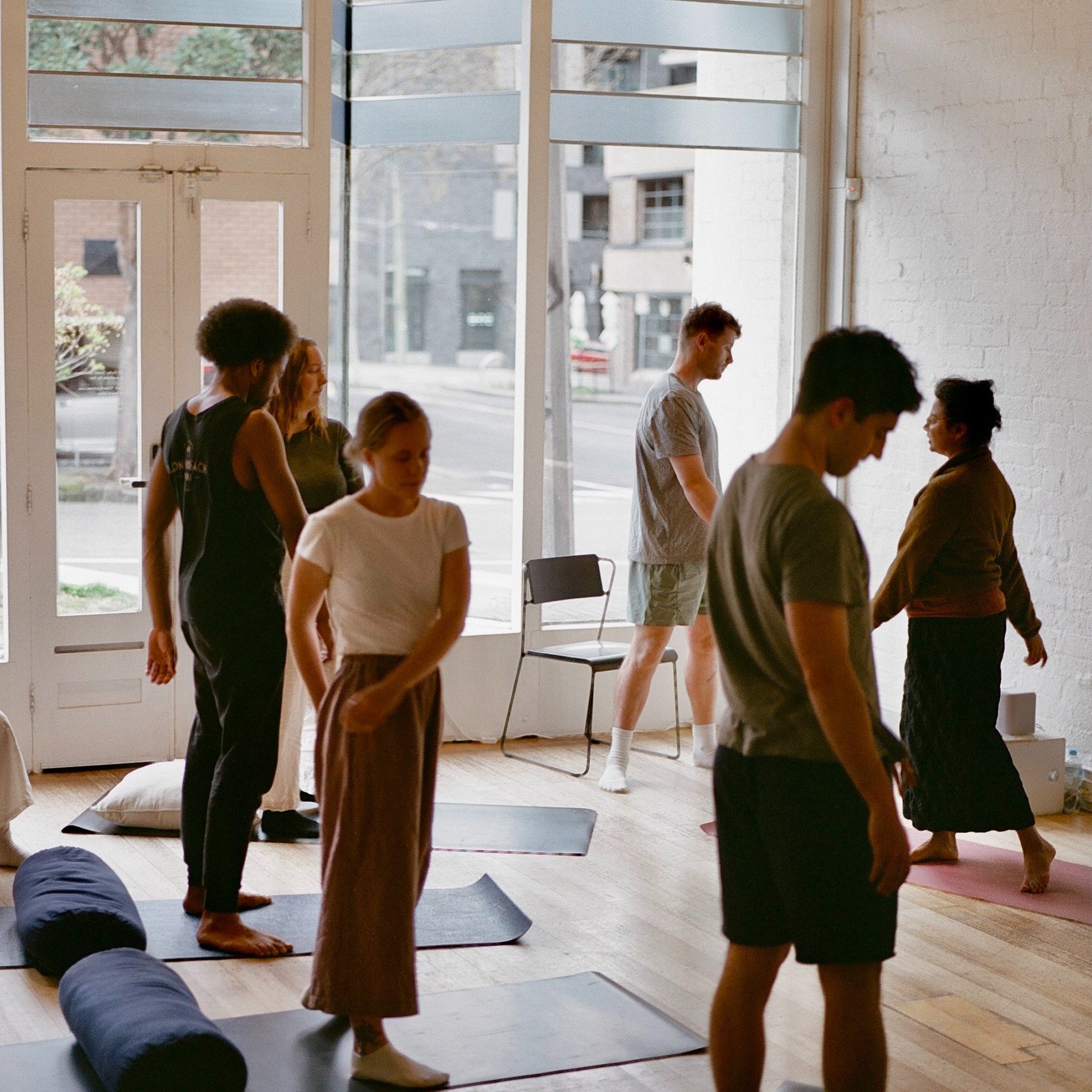 Group somatics class