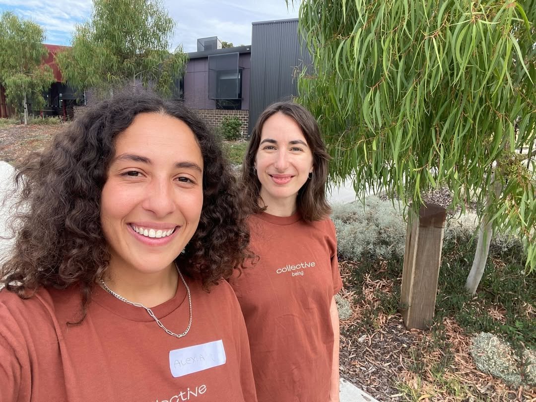 Facilitators Alexia (they/them) and Elsie (she/her)