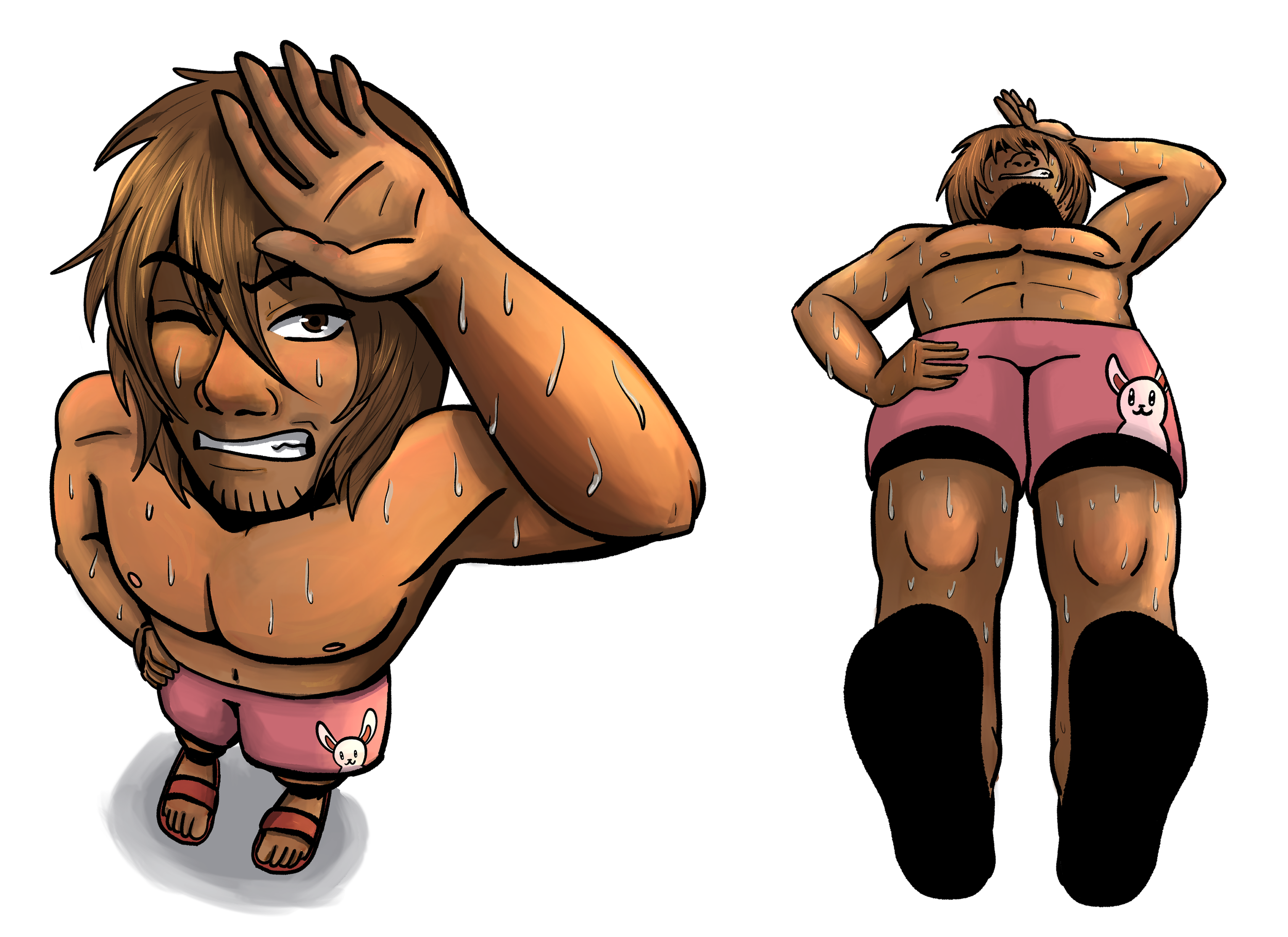 Dr. Xavier Silva, off the clock and unhappy with the weather