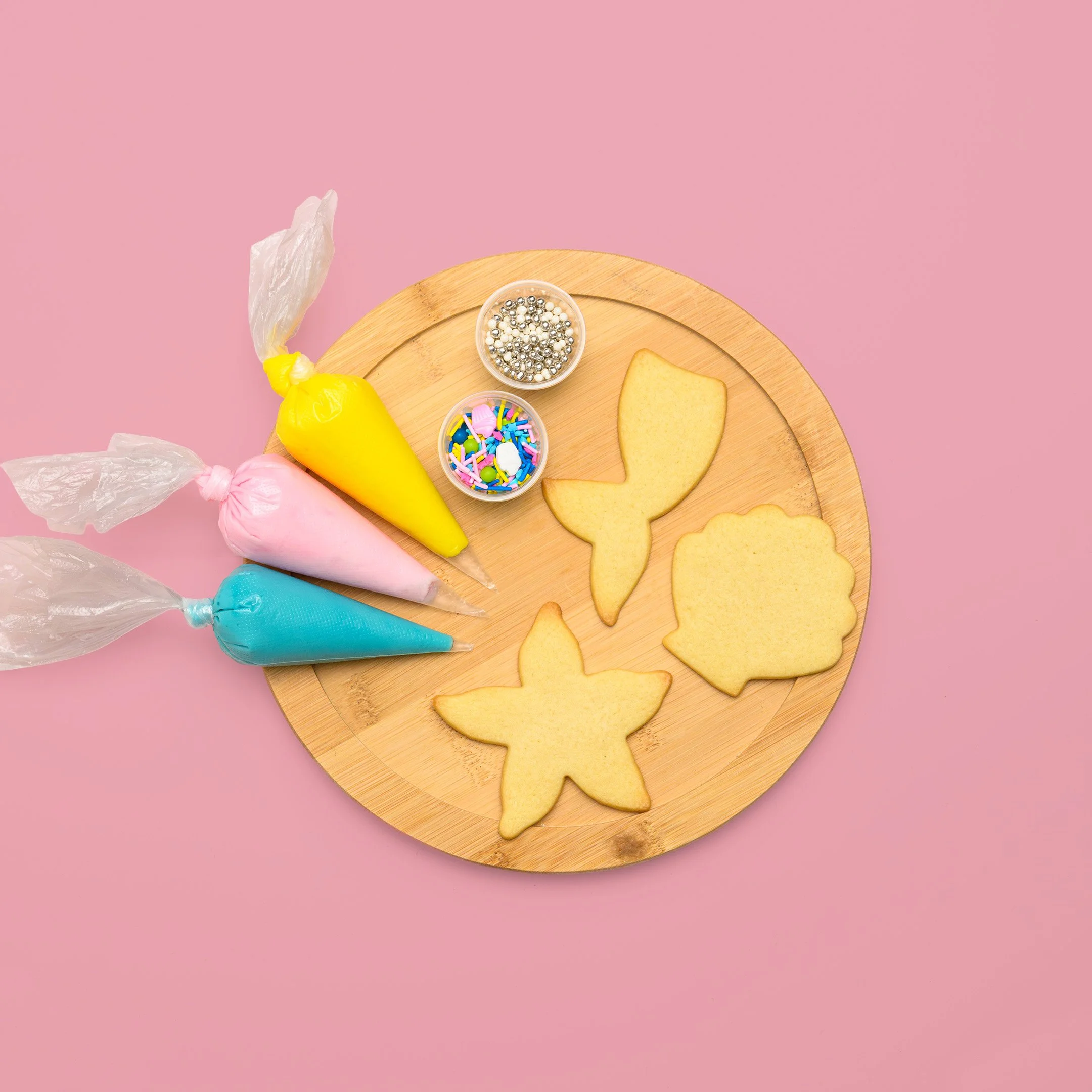 Mermaid Cookie Kit (Pack of 3)