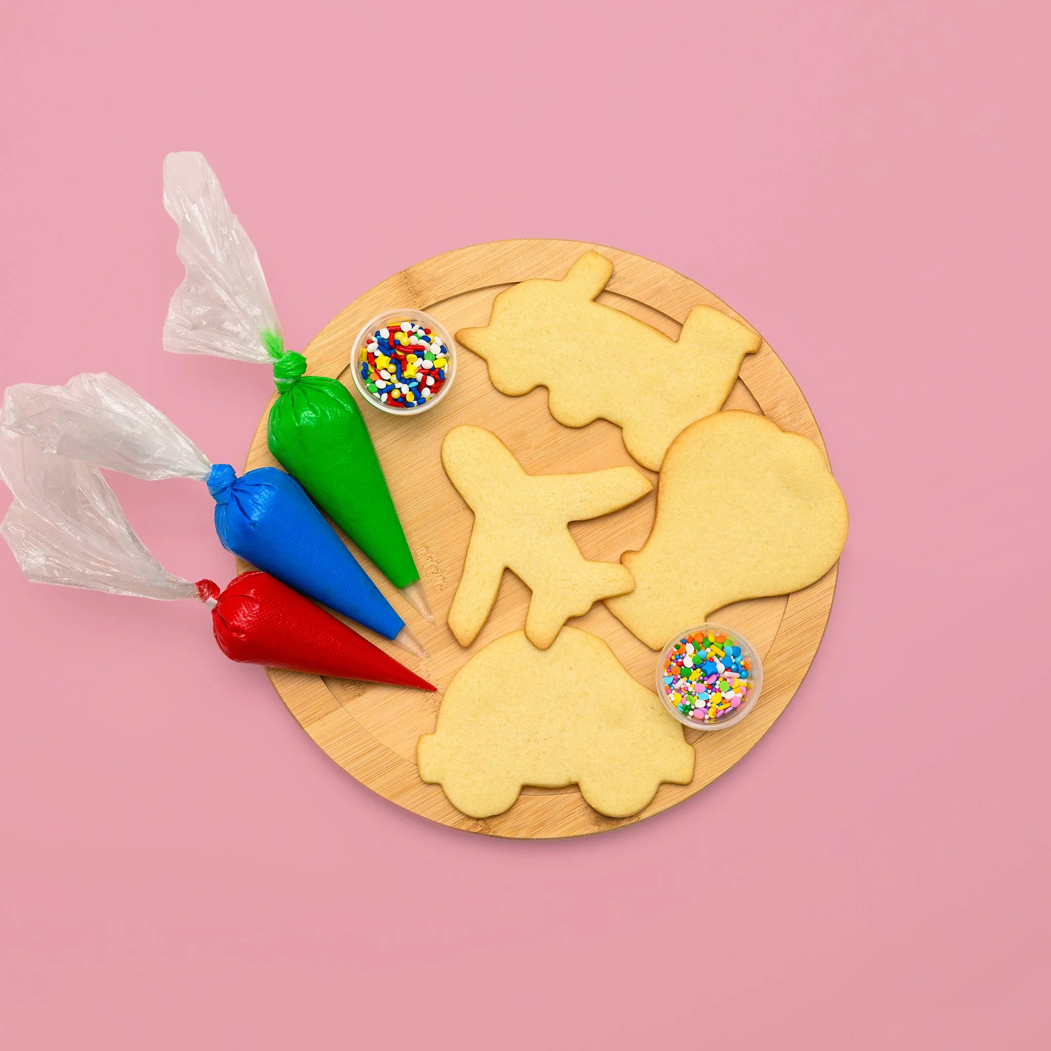 Vehicles Cookie Kit (Pack of 3)
