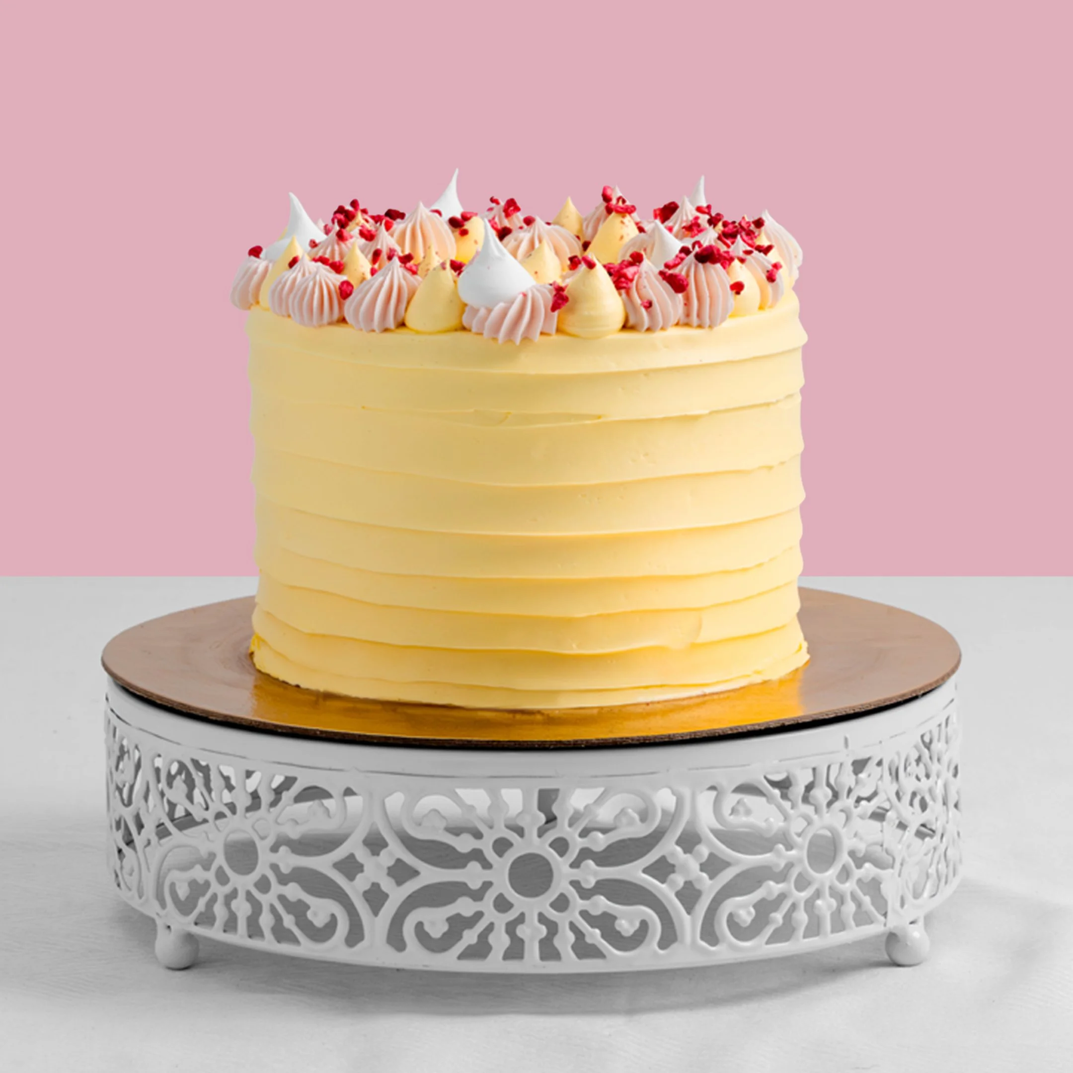 Signature Lemon Raspberry Cake