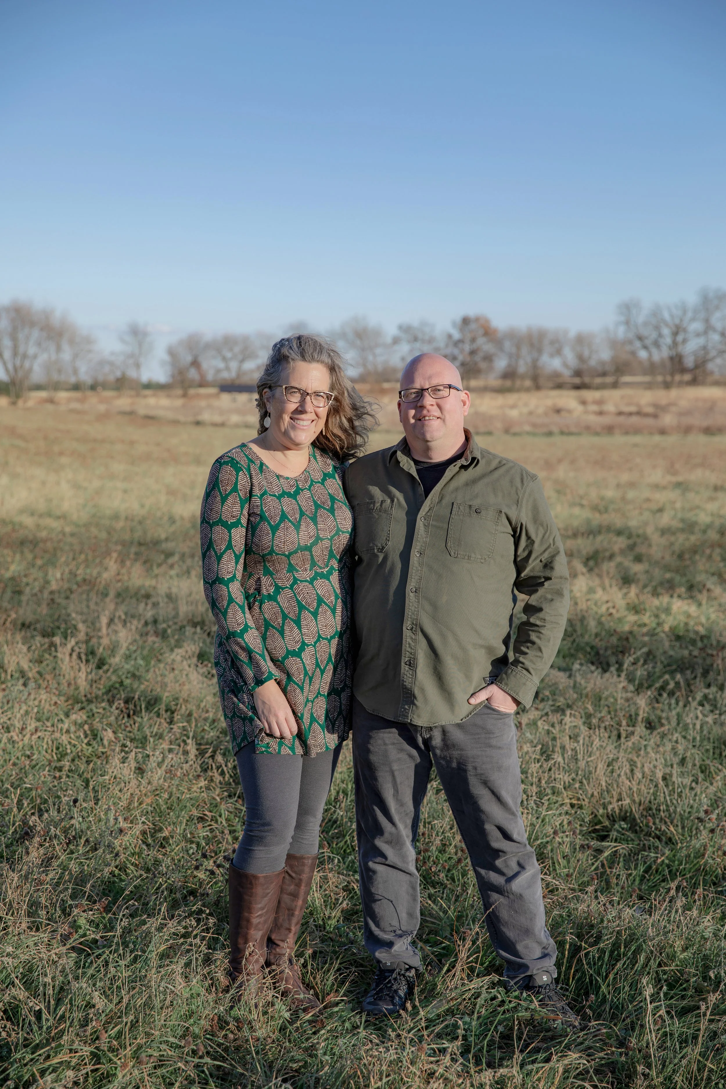 Picture of a couple smiling