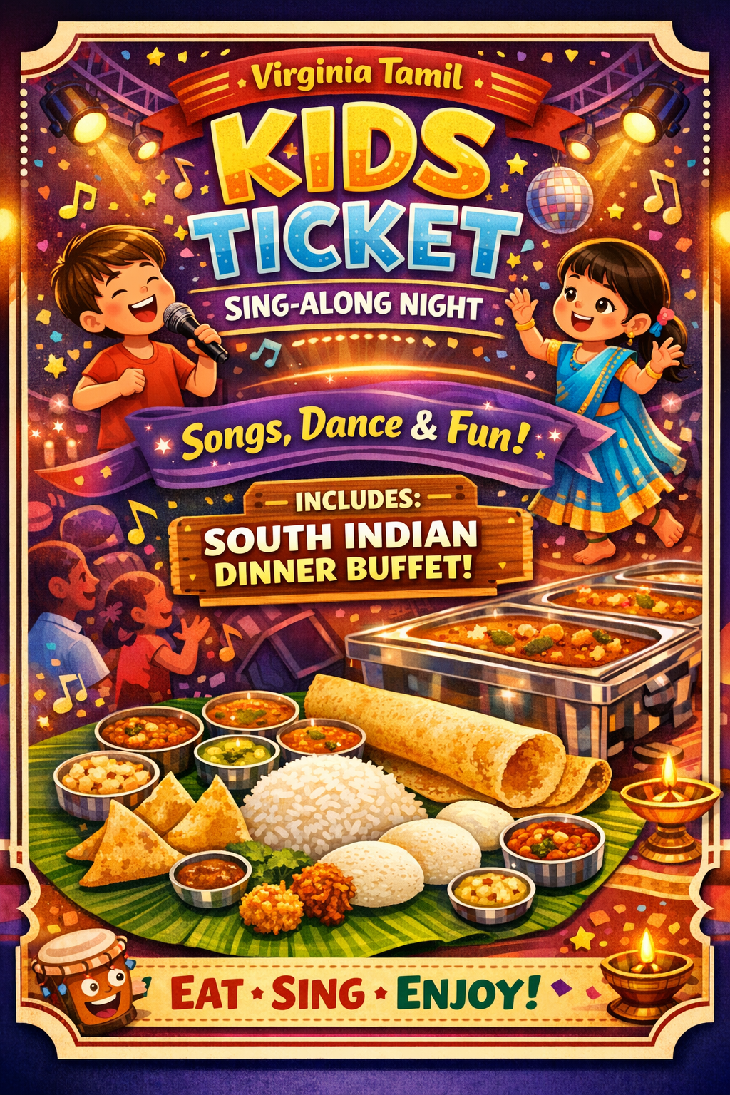 Showkalis Singari Sarakku - Virginia - Kids Ticket