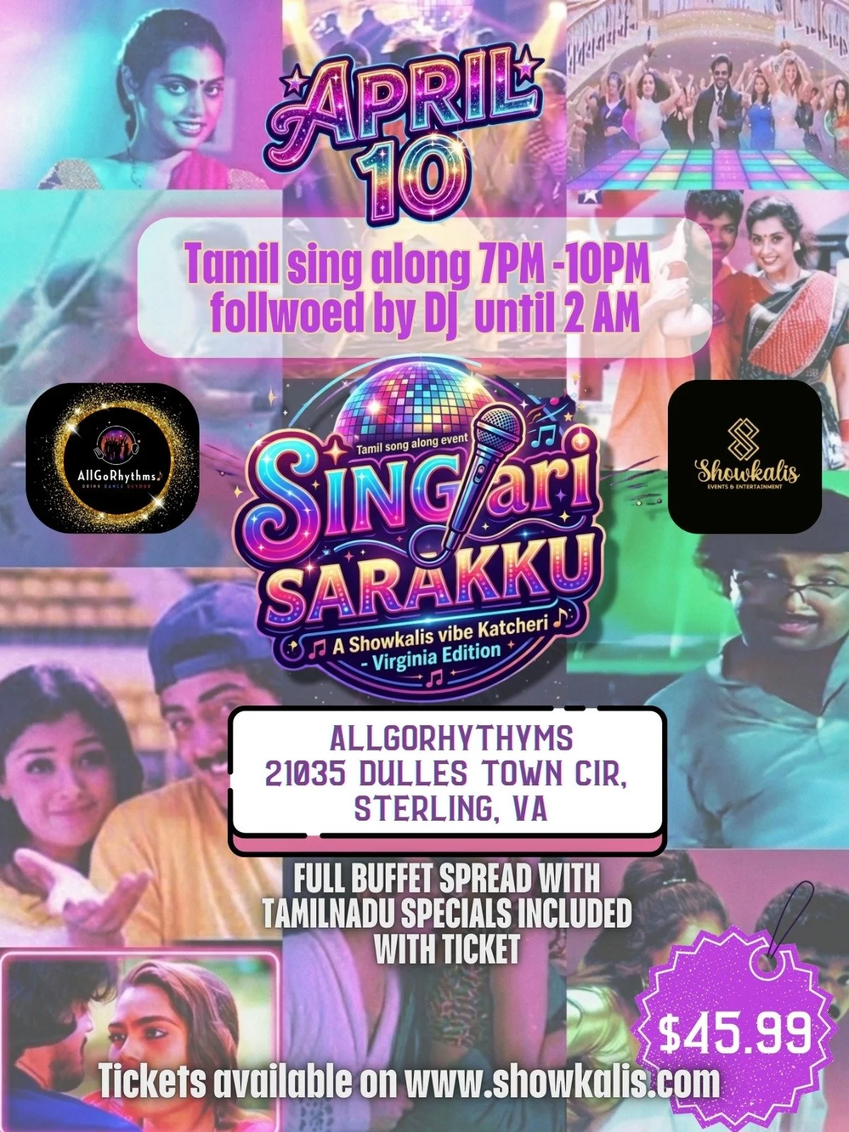 Showkalis Singari Sarakku - Virginia