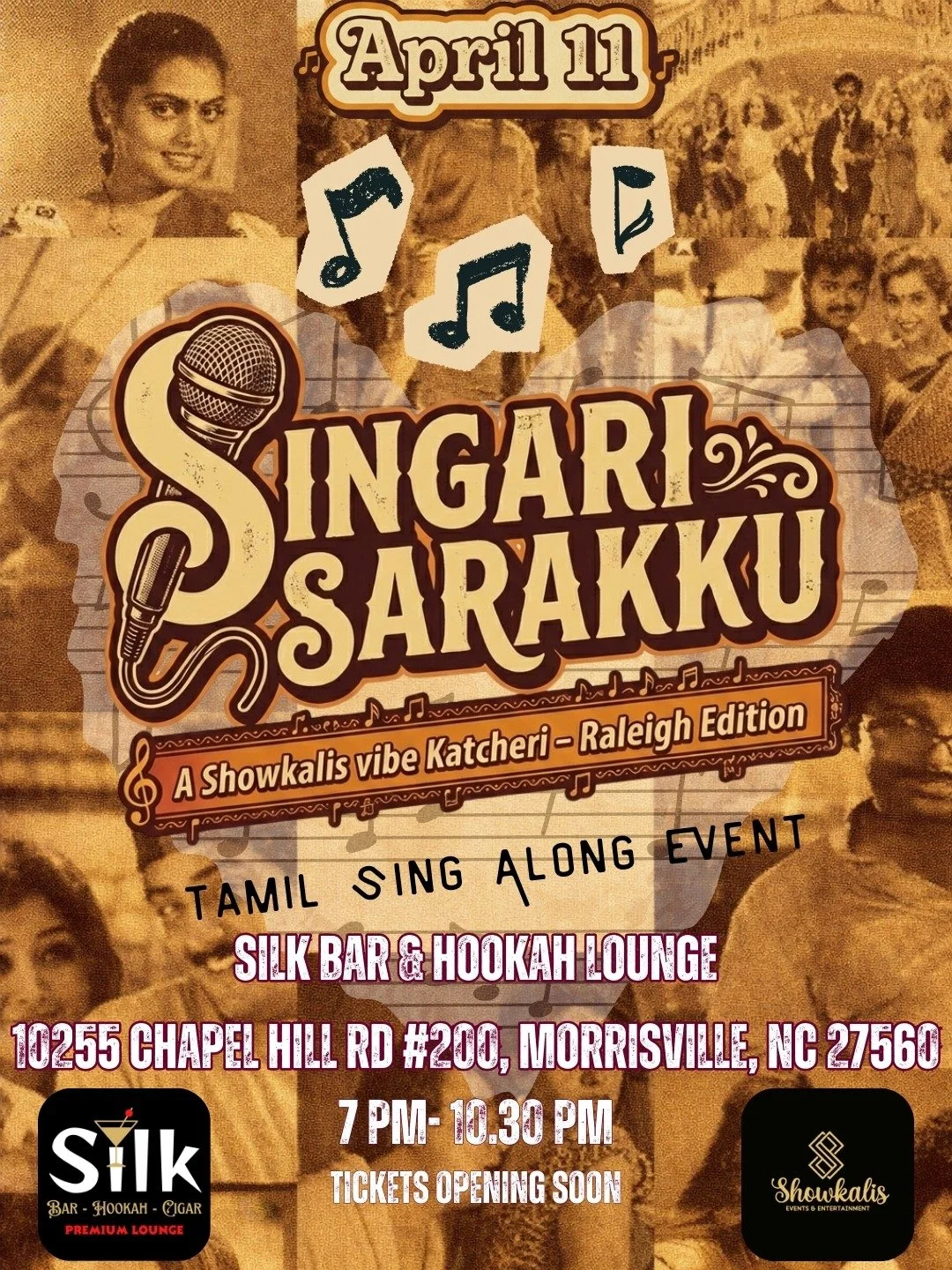 Showkalis Singari Sarakku - North Carolina