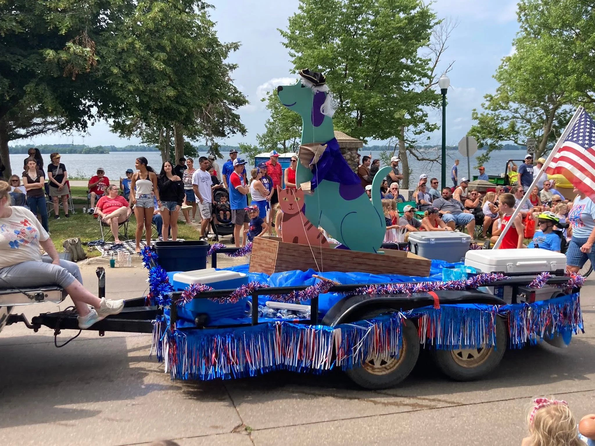 2026 4th of July float in action!
