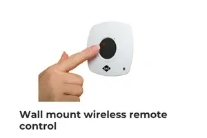 Wall mount wireless control visors/wall clips mount to your garage wall, allowing you to open your door or operate the light as you enter the garage. It also features cutting-edge Tri-Tran+™ Technology.