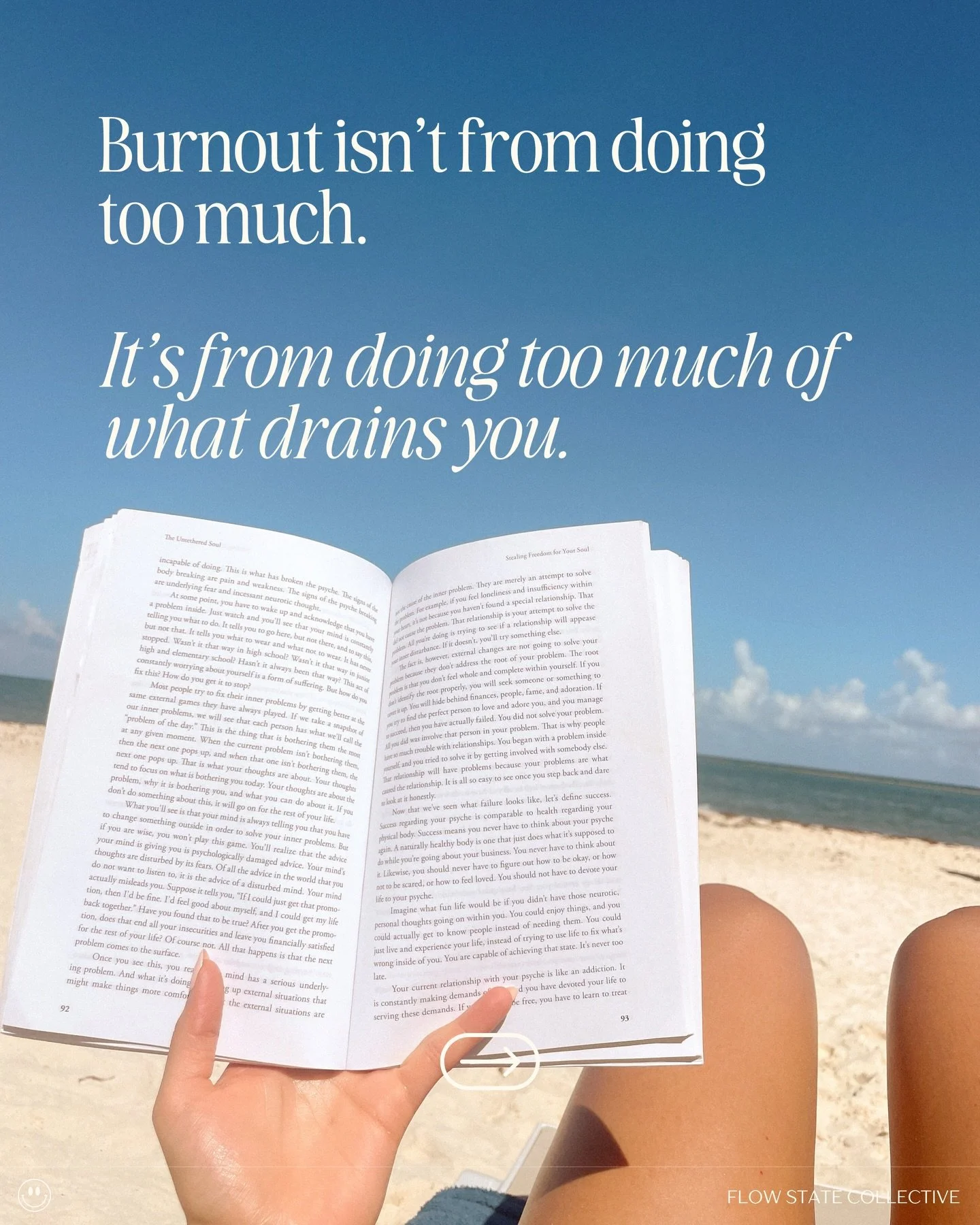 Burnout is so common among builders and entrepreneurs.

It&rsquo;s easy to believe that the only way to grow is to constantly be productive.
To squeeze more in.
To optimize every hour.
To push a little harder.

But you don&rsquo;t need more hustle.
Y