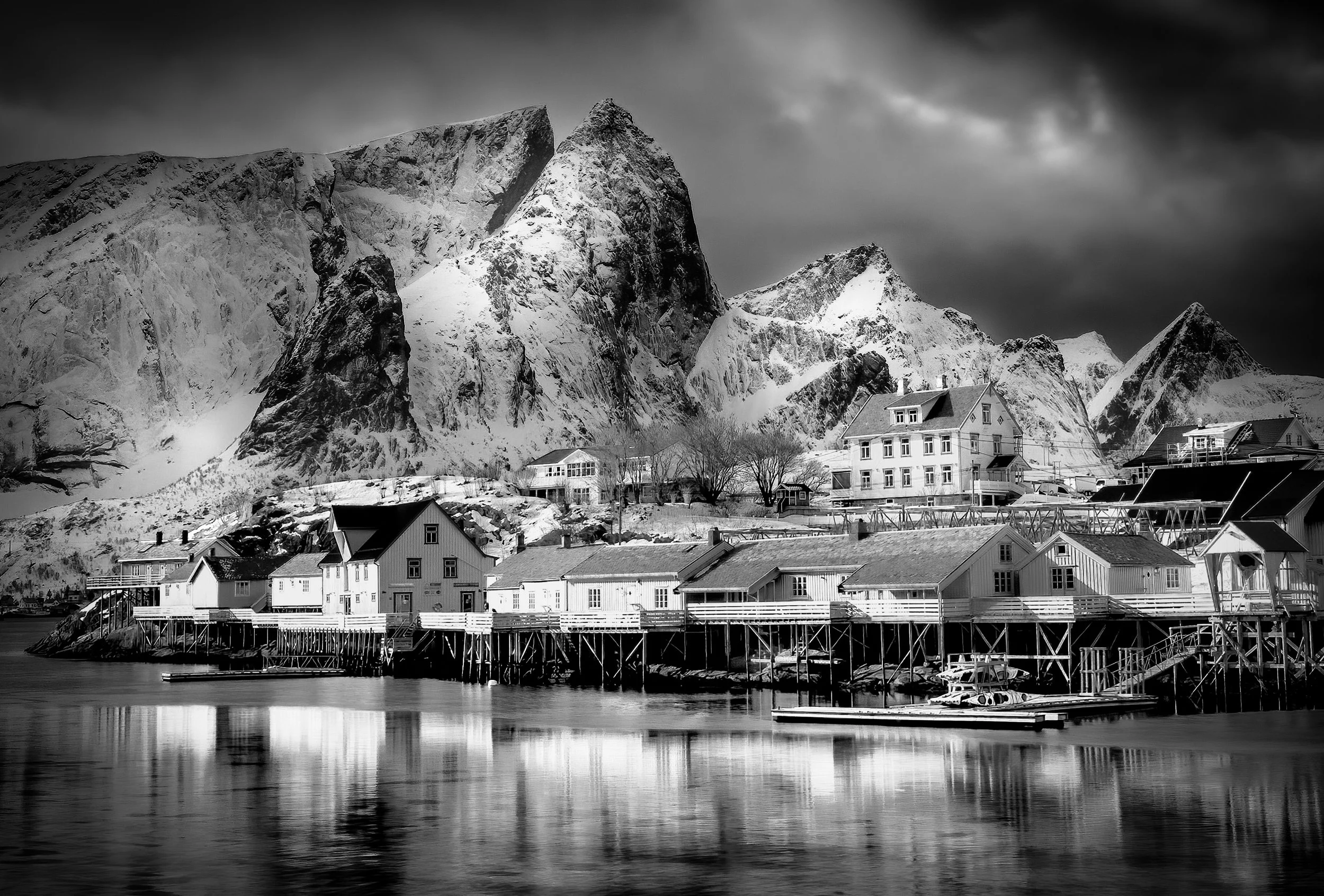 Village at the Edge of the Arctic