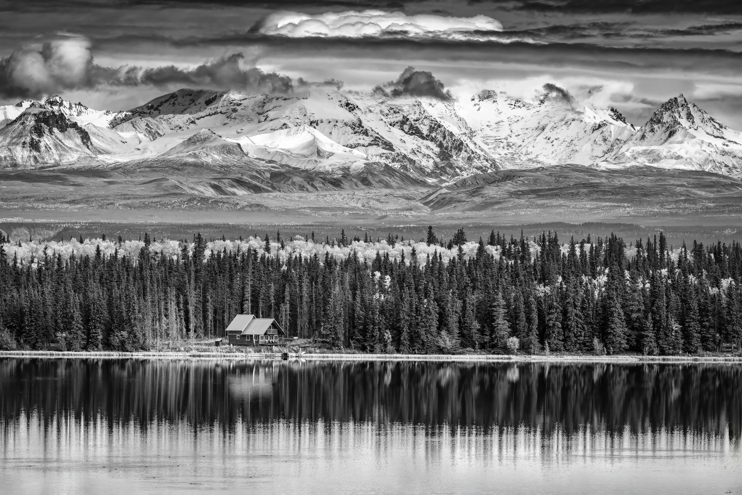 A Moment Among Mountains
