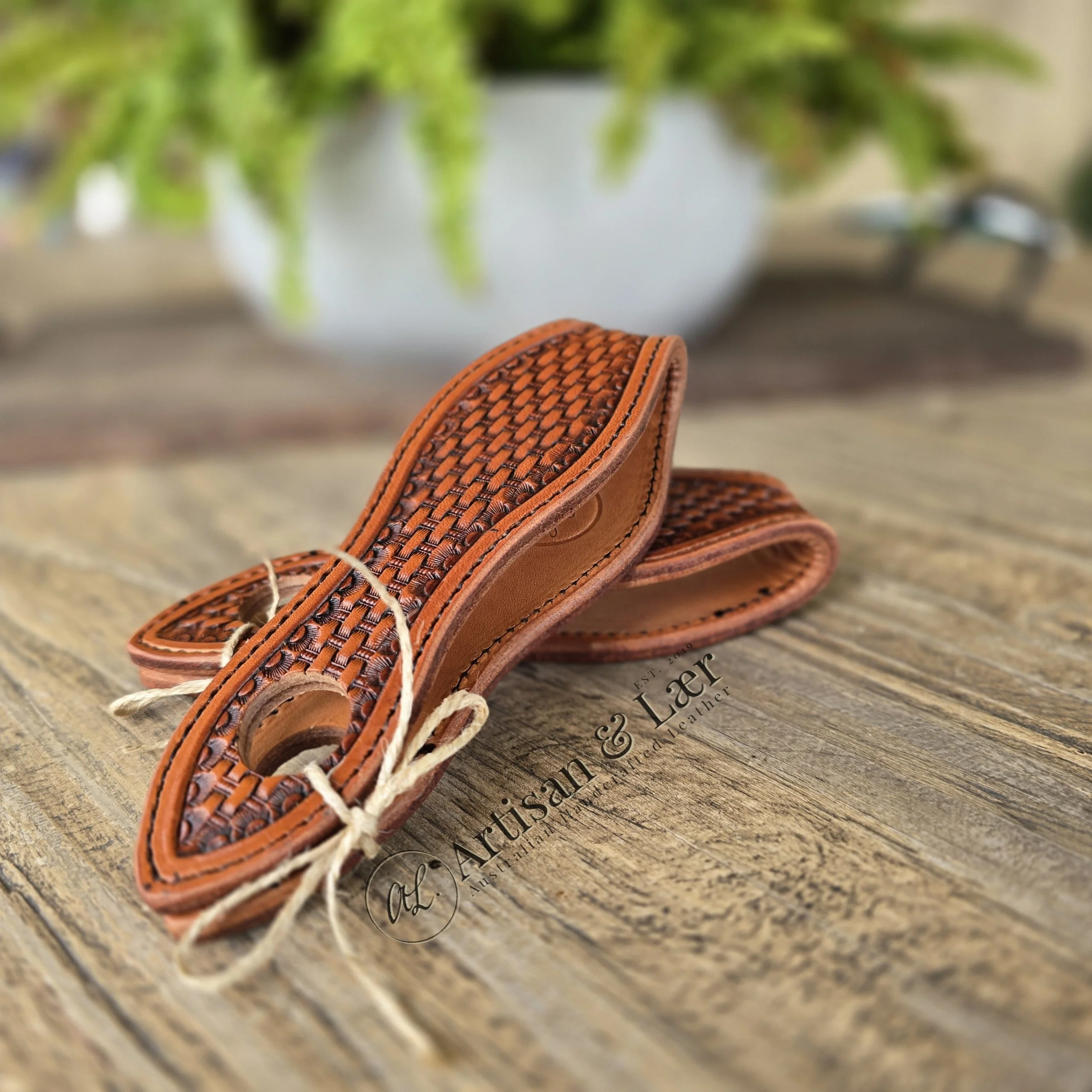 Slobber Straps - Basket Weave