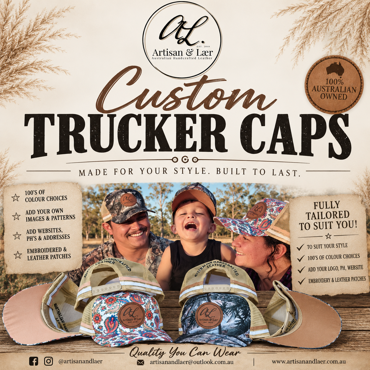Custom Trucker Caps