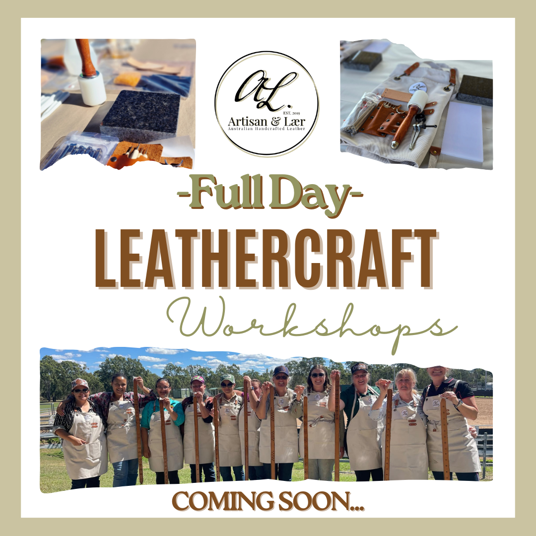 FULL DAY - Leathercraft Workshops