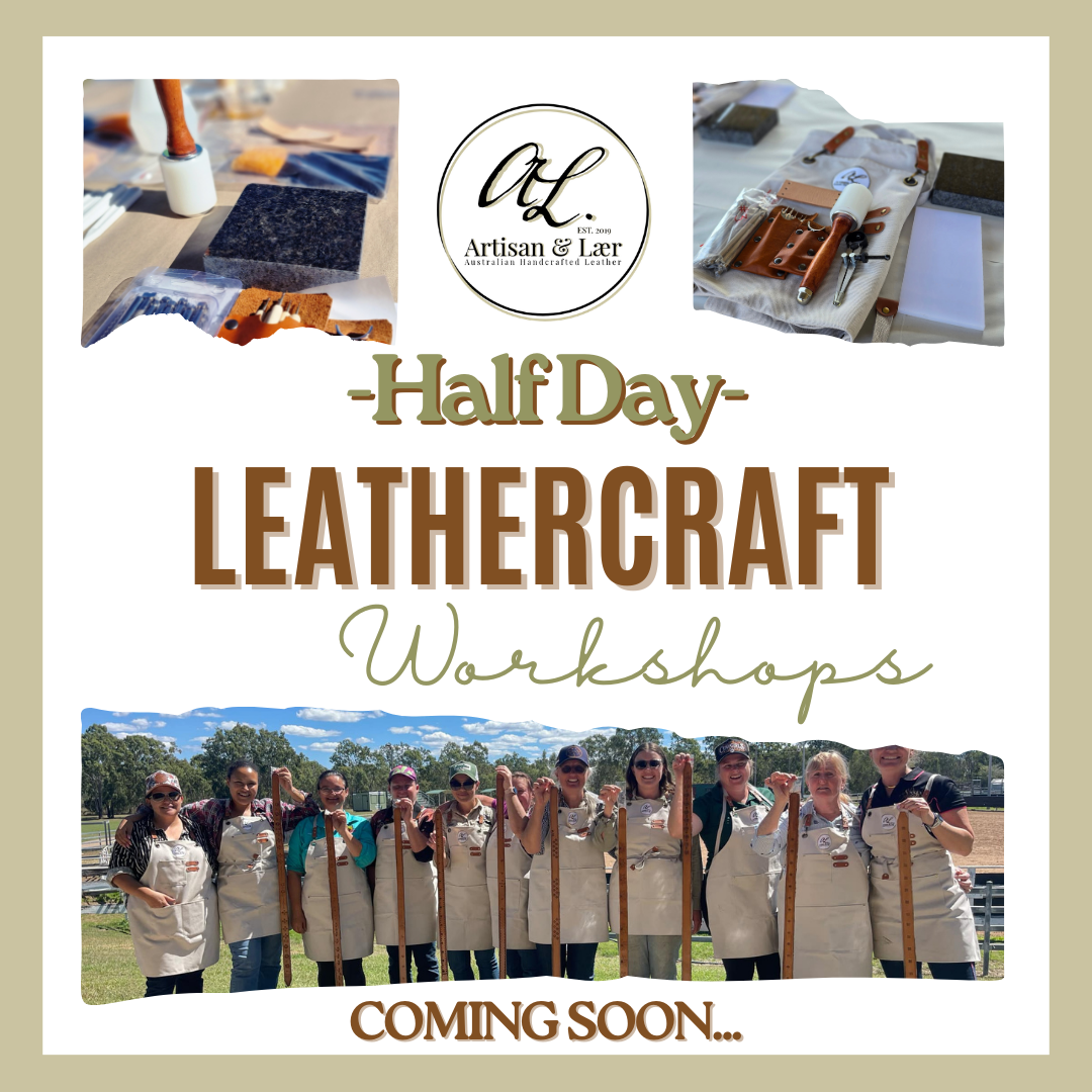 HALF DAY - Leathercraft Workshops