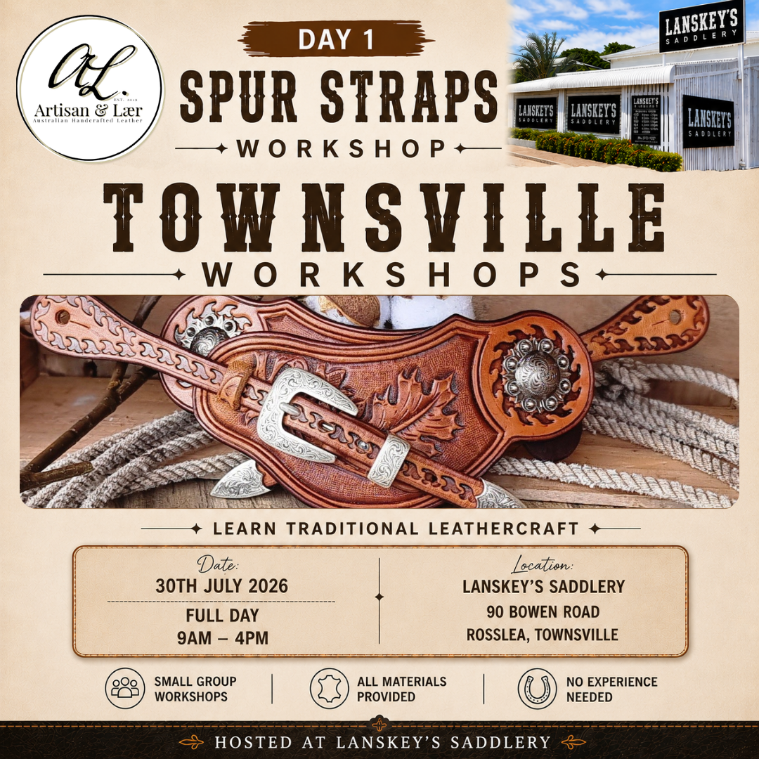 DAY 1 TOWNSVILLE - Spur Straps Workshop