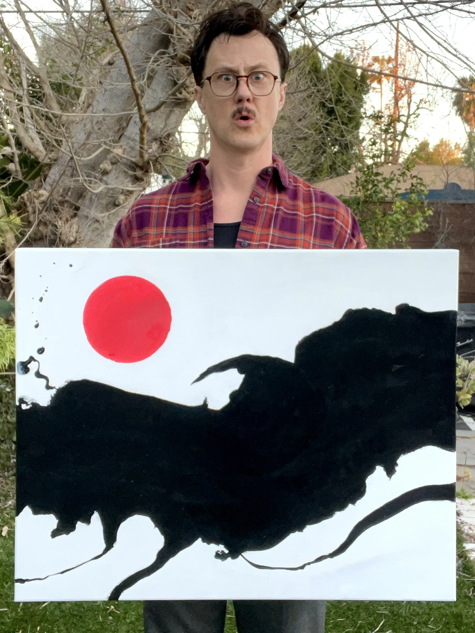 Dragoon, 2026
Mixed Media on Canvas
24" x 30"