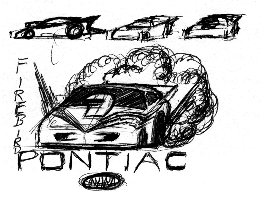 Concept for Pontiac NHRA T-Shirt Design