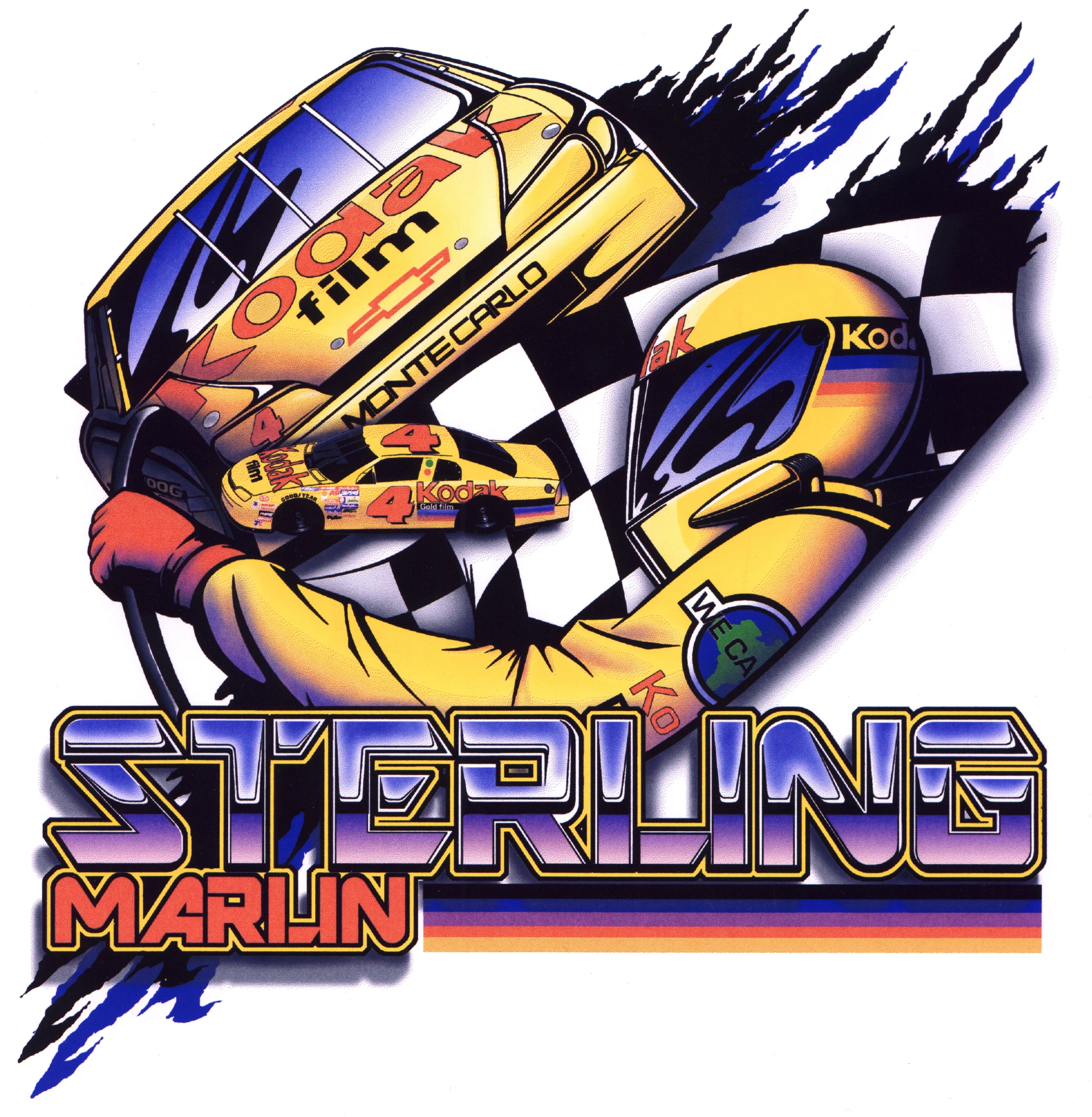 Final Sterling Marlin T-Shirt Design