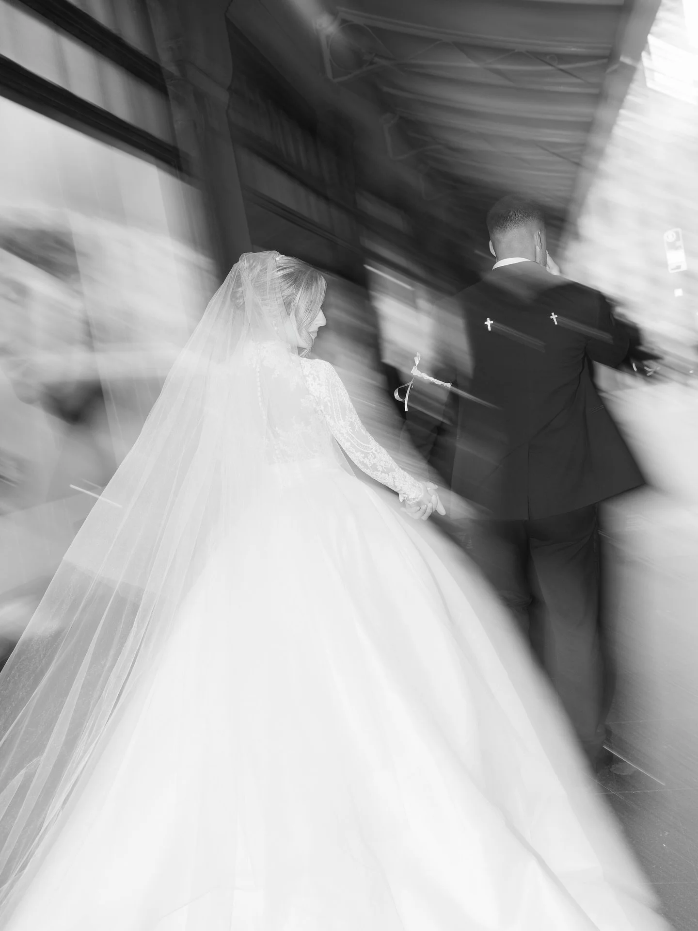 Classic, chic, and endlessly romantic. Linda &amp; Rami&rsquo;s day will forever inspire what true love looks like. 💍 

@lindayoukhanna
ramikanan_
.
Photo: @saltatelier_wedding
@saltatelier_socials
Wedding Gown: @leahdagloria
Hair Stylist: @lizzieli