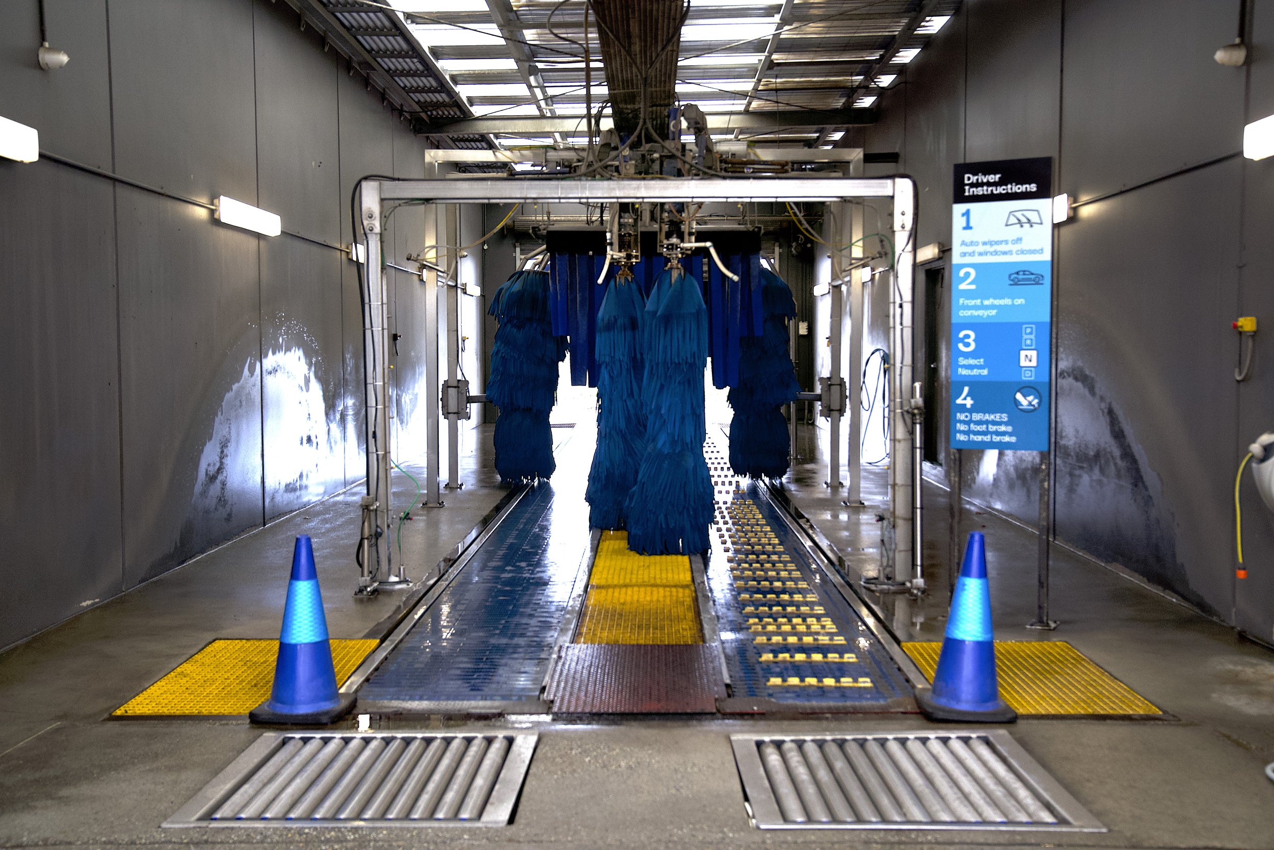 Tunnel Wash Installation in Magic Hand Car Wash Palymra 15/03/2025