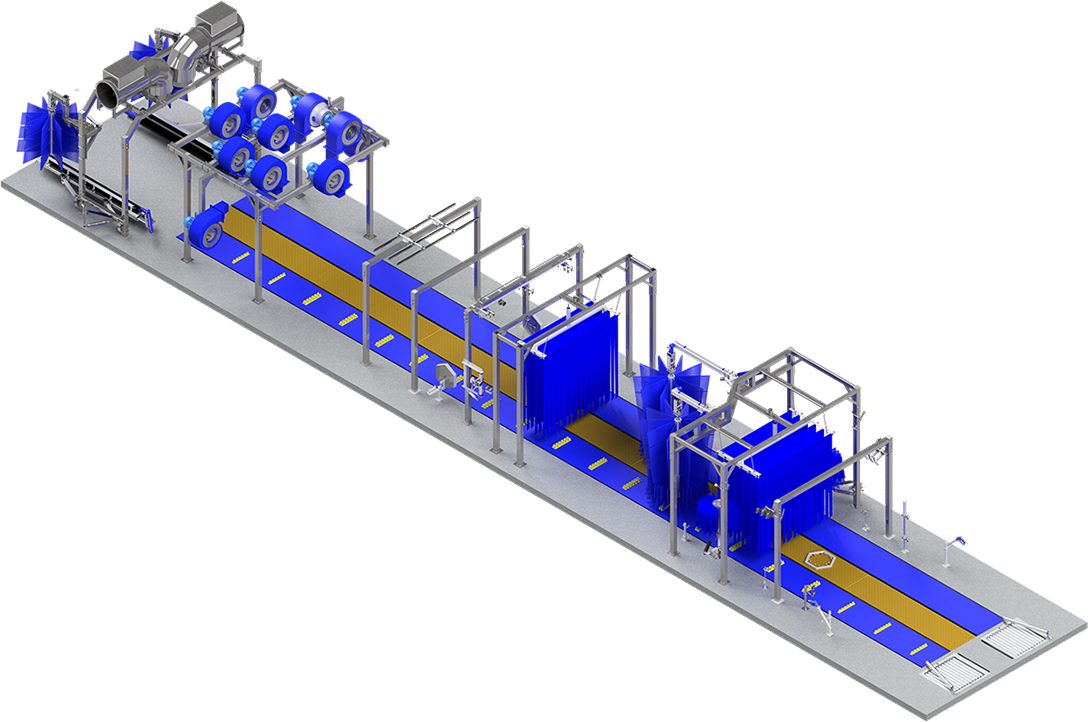 Mid-size tunnel system