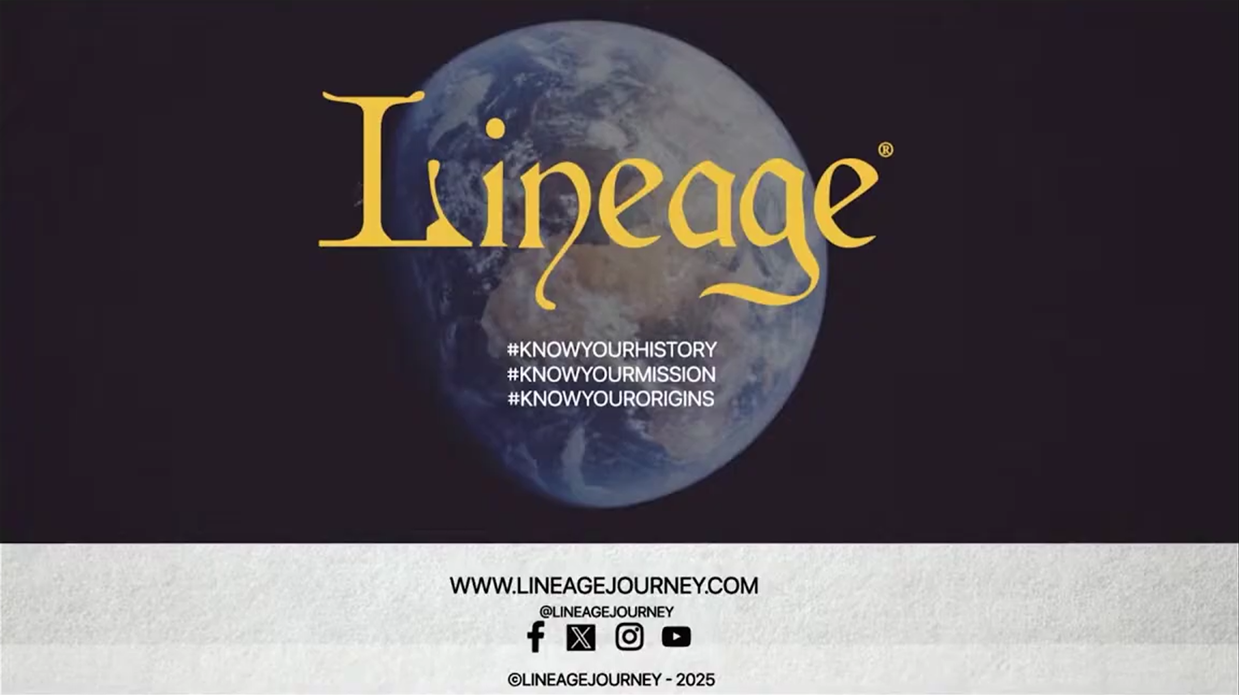 Lineage Journey - Adam Ramdin