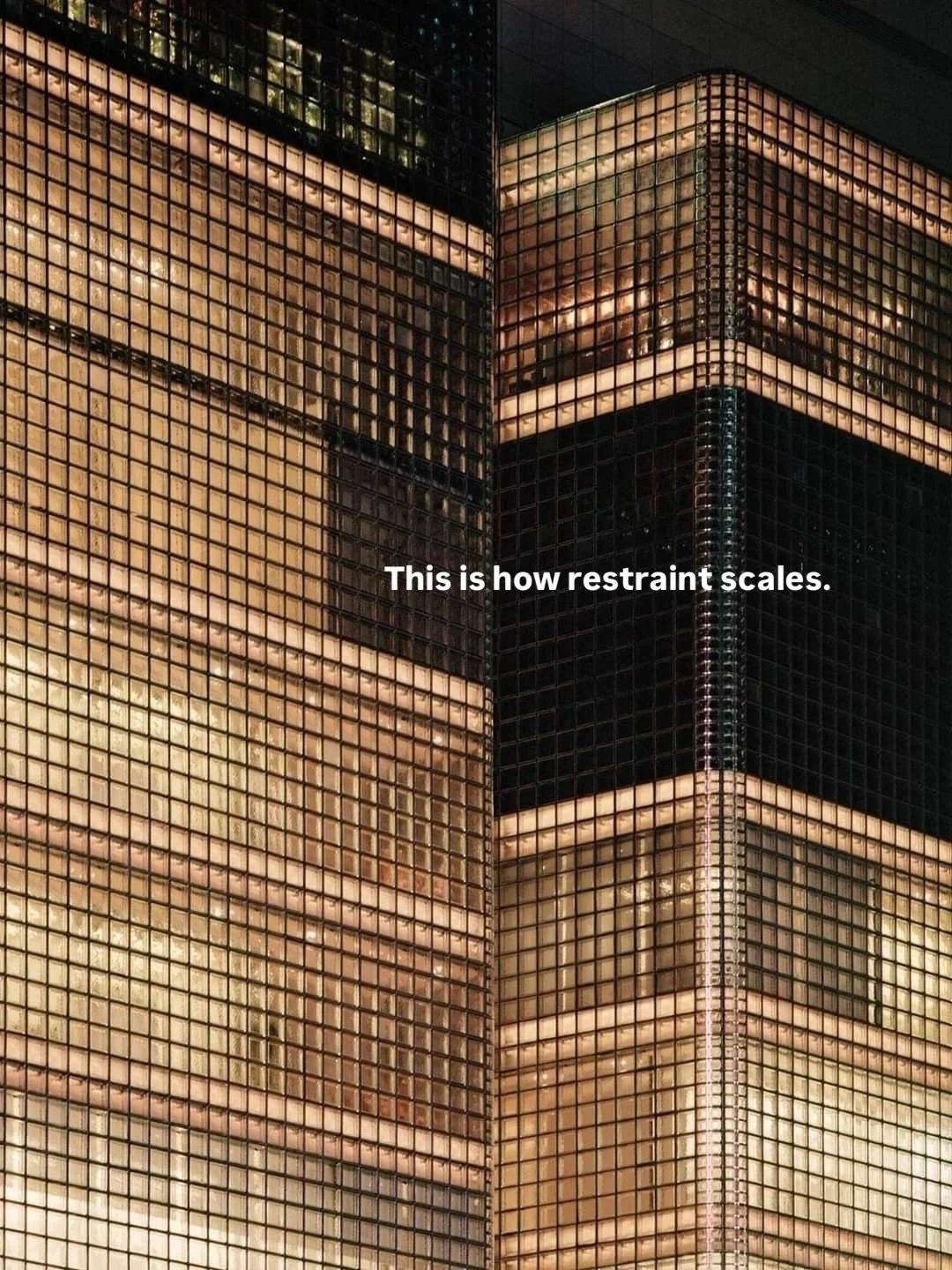 Renzo Piano&rsquo;s Maison Herm&egrave;s Tokyo is architecture shaped by light &mdash; a disciplined lattice composed of 13,000 glass blocks, both structural and luminous. Each block acts as a pixel within the facade, calibrated for presence rather t