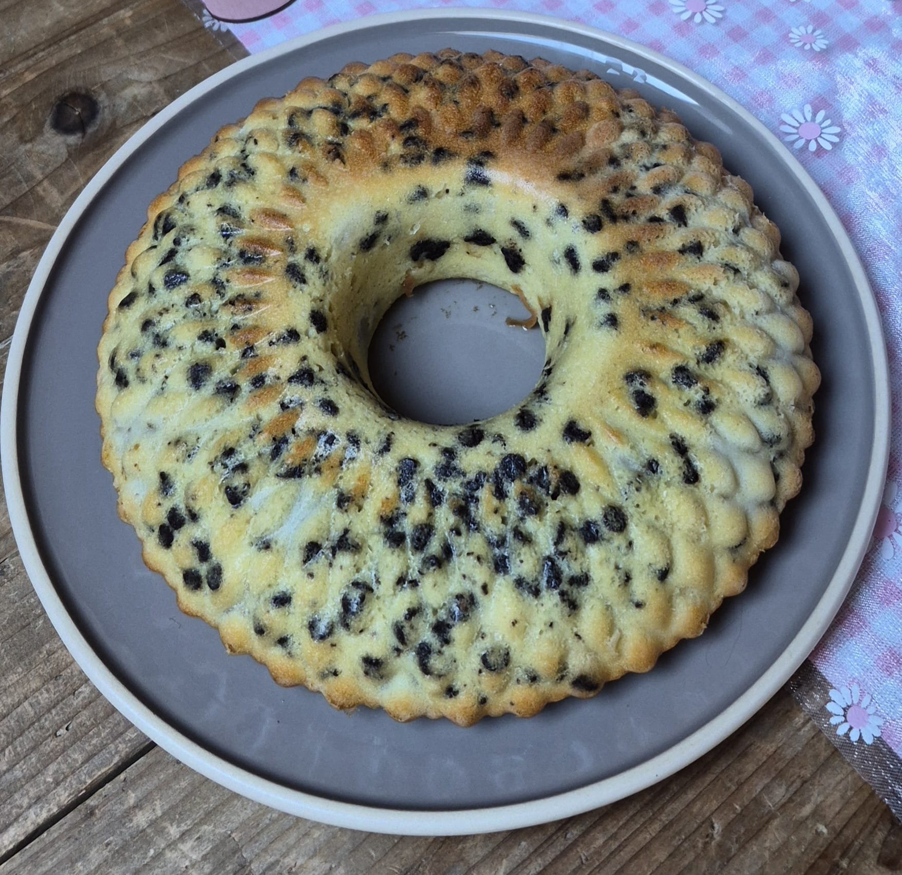 Gâteau poire pépites de chocolat