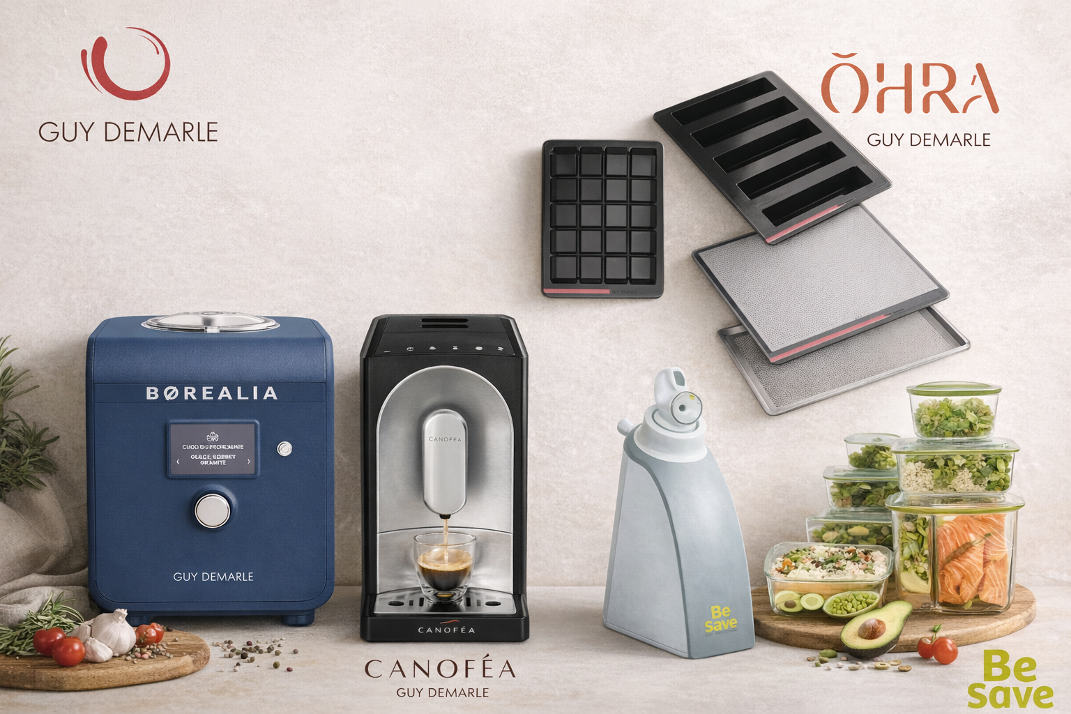 🍰 Guy Demarle
→ Ateliers, moules, plaisir de pâtisser