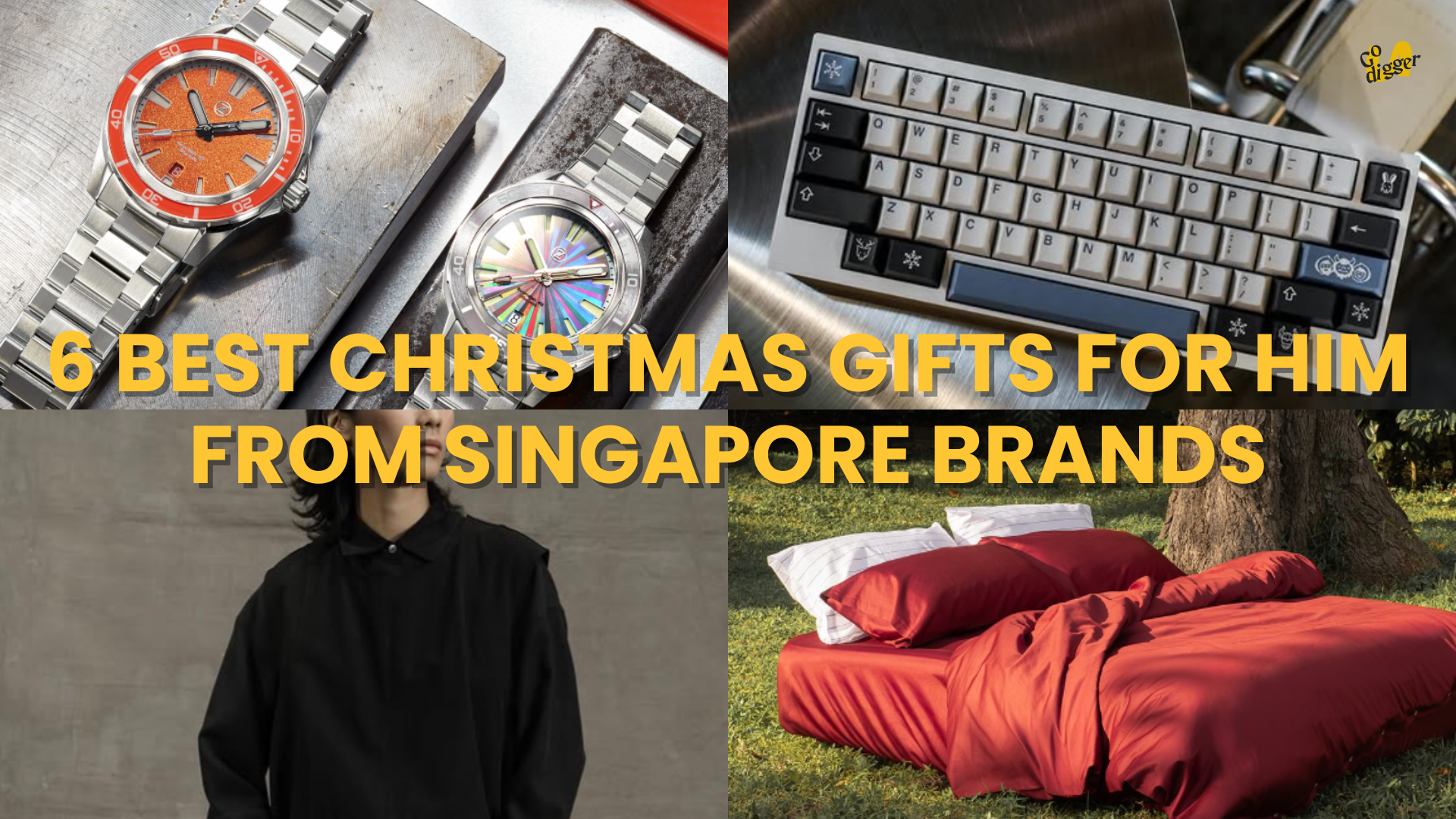 6 Best Christmas Gifts for Him from Singapore Brands