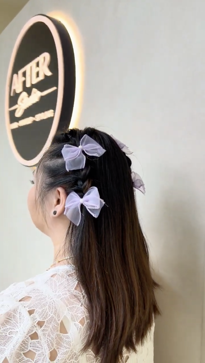 Hair make-over concert look