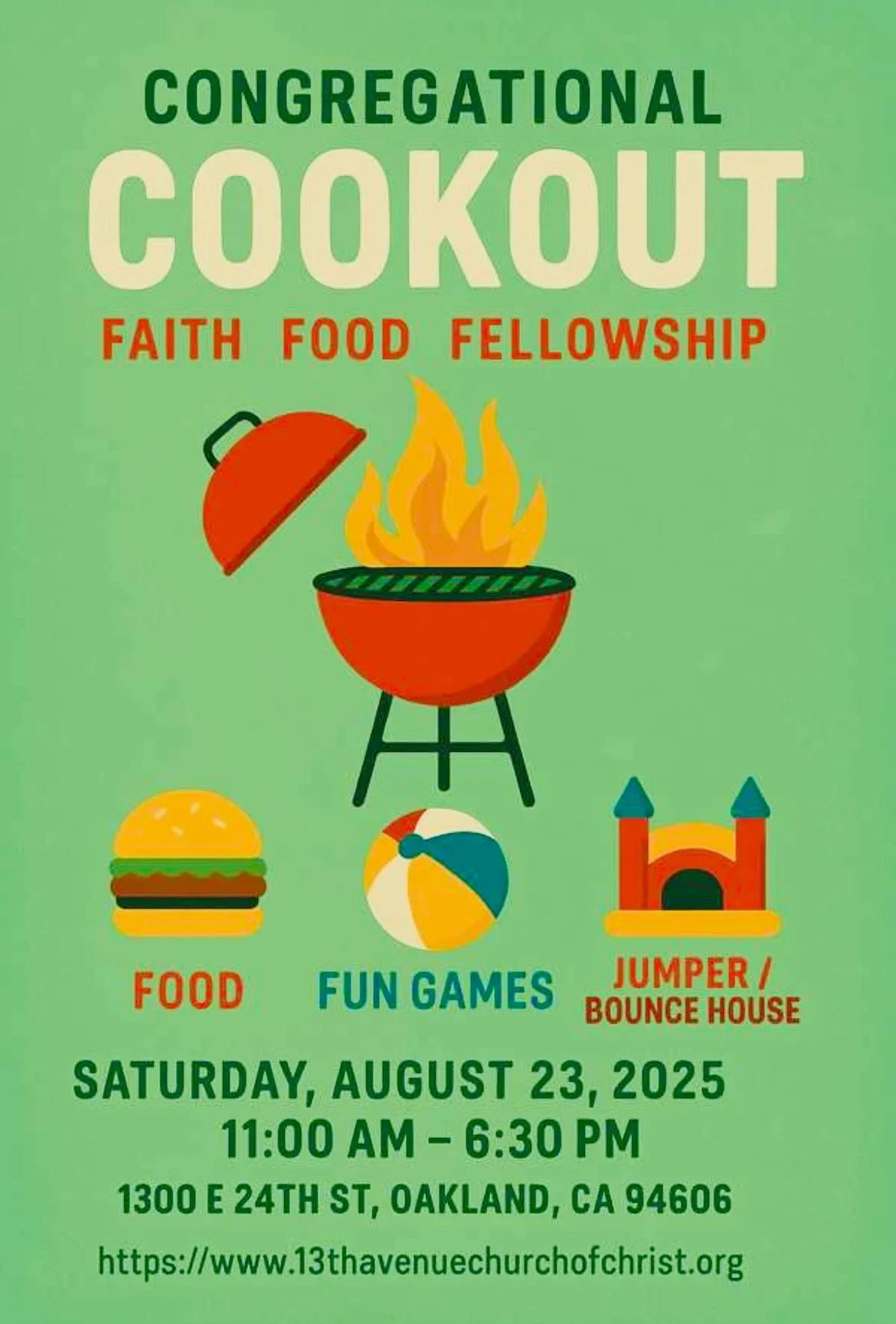Congregational Cookout