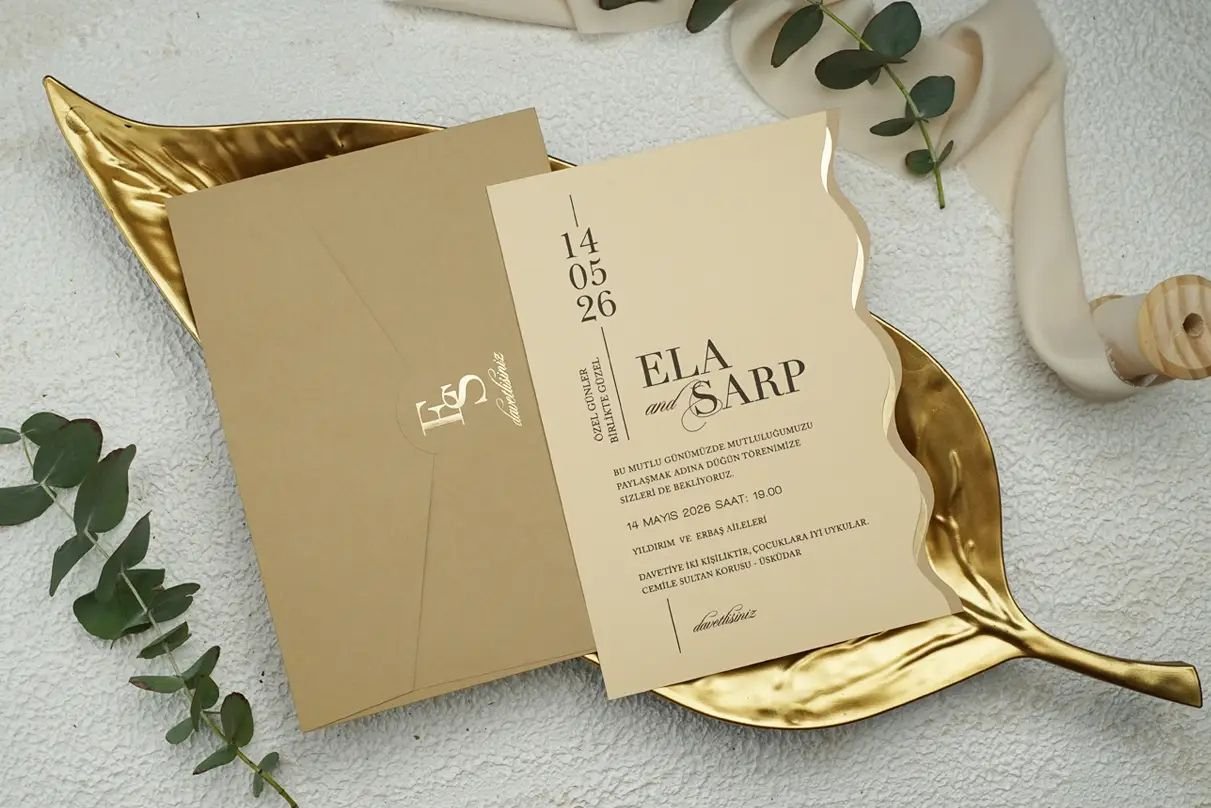 Serene Curve Invite - 9252
