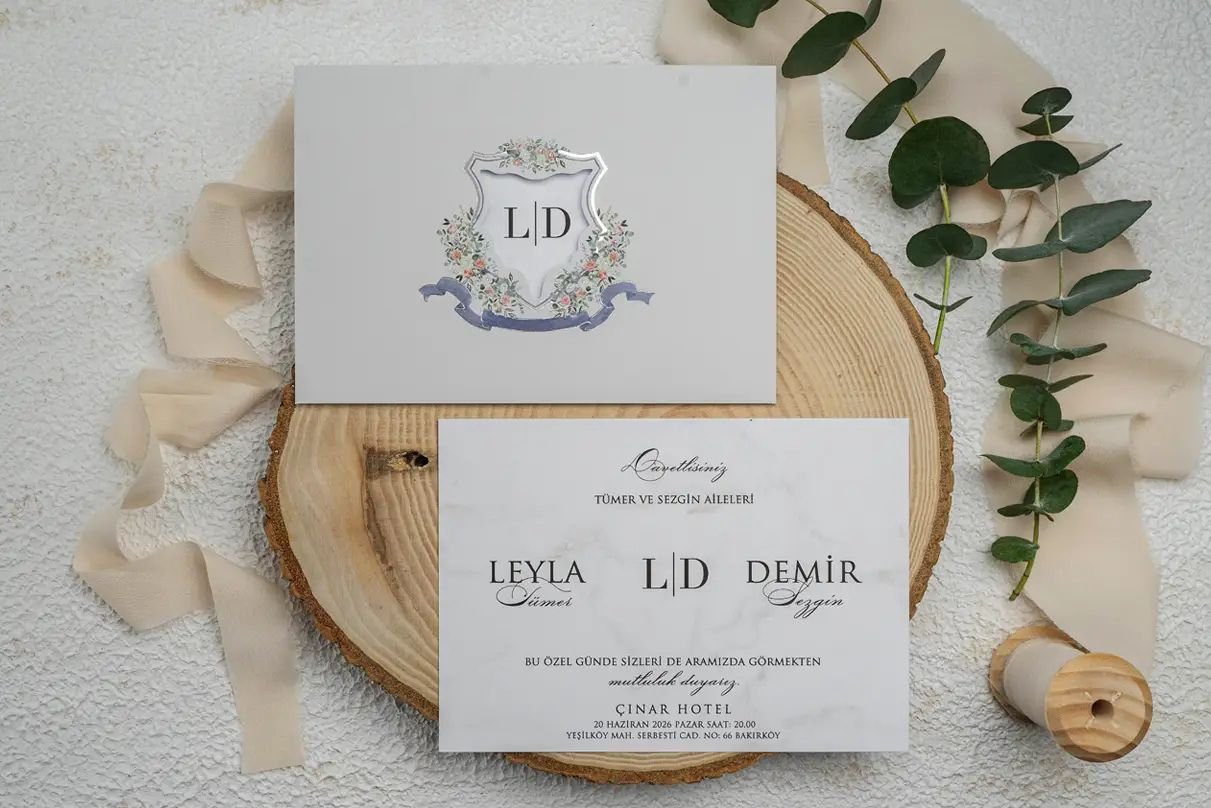 Soft Luxe Cut-Out Invitation - 9301