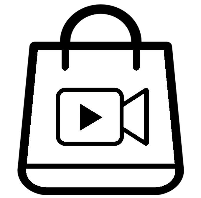 Live Sell Academy company logo showing outline of a mobile device with a video playback icon on the screen, indicating a video recording or sharing app.